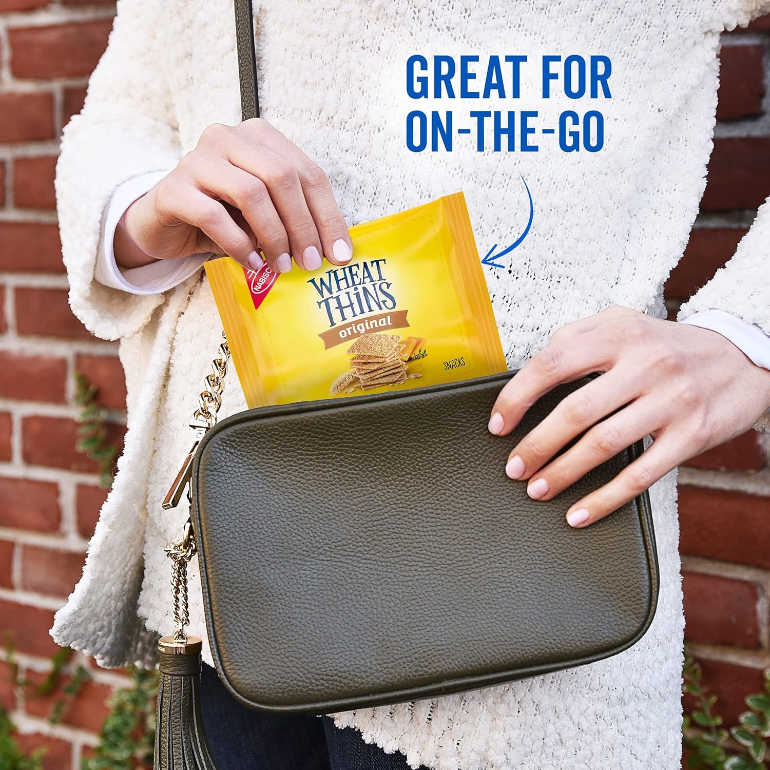 image:imageOREO Mini Cookies Mini CHIPS AHOY Cookies RITZ Bits Cheese Crackers Nutter Butter Bites amp Wheat Thins Crackers Nabisco Cookie amp Cracker Variety Pack 50 Snack Packs