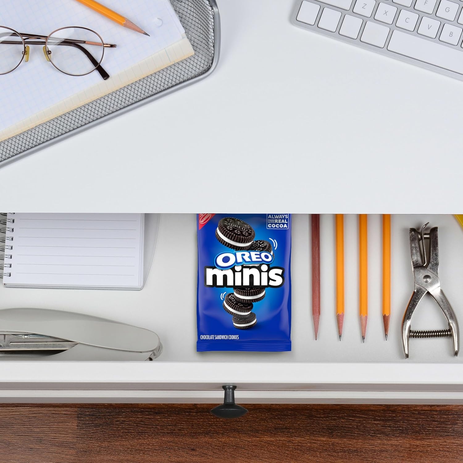 image:imageOREO Minis Cookies CHIPS AHOY Minis Cookies Nutter Butter Bites amp RITZ Bits Cheese Crackers Variety Pack 15 Snack Packs3 Ounce Pack of 1