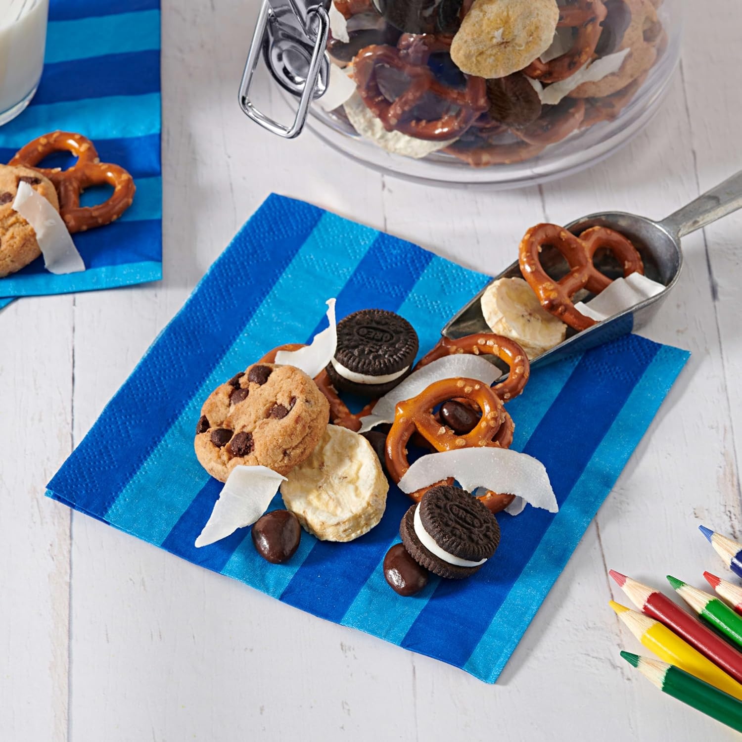 image:imageOREO Minis Cookies CHIPS AHOY Minis Cookies Nutter Butter Bites amp RITZ Bits Cheese Crackers Variety Pack 15 Snack Packs3 Ounce Pack of 1