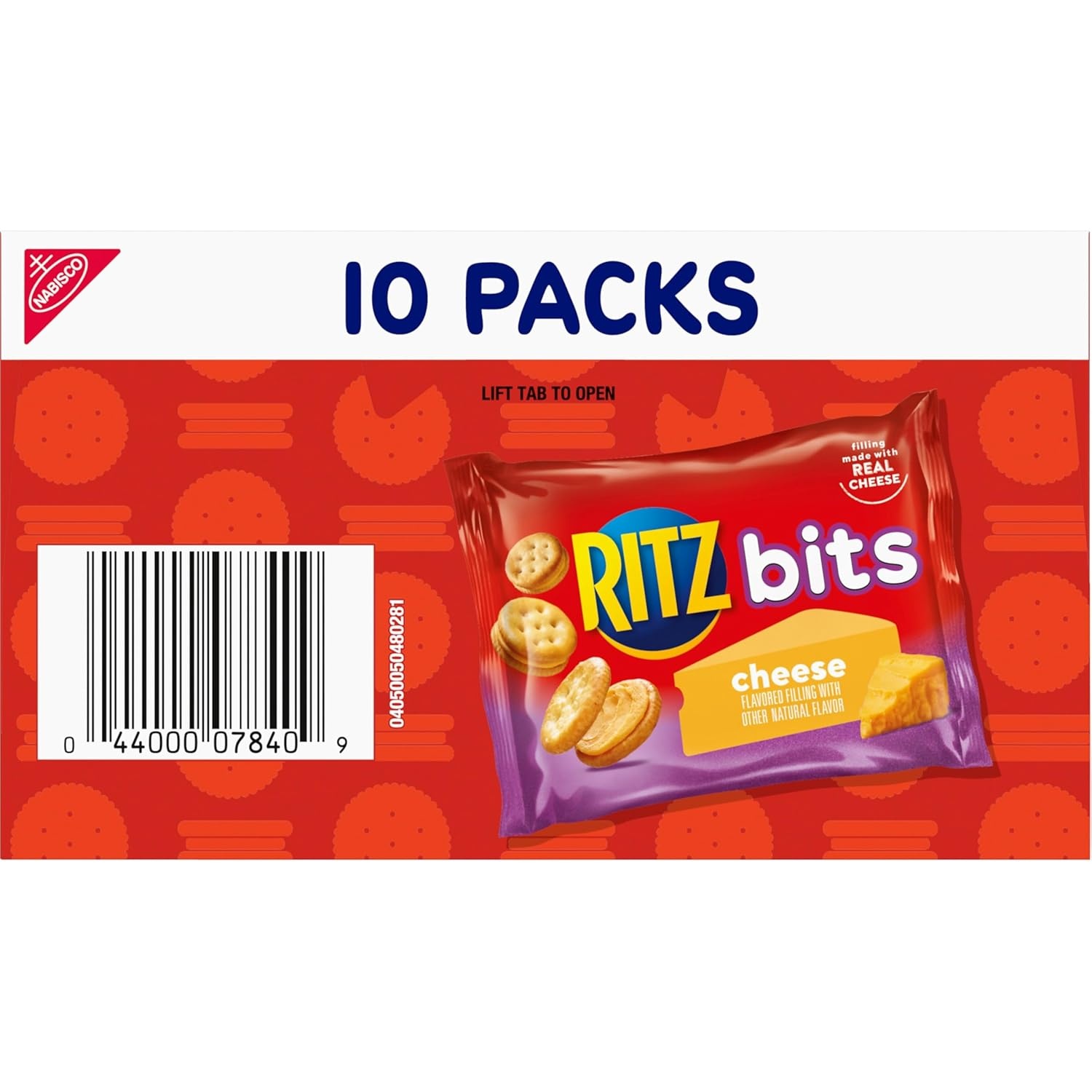image:imageRITZ Bits Cheese Sandwich Crackers Bulk Lunch Snacks for Kids and Adults 40 Total Snack Packs 4 Boxes40 Ounce Pack of 2