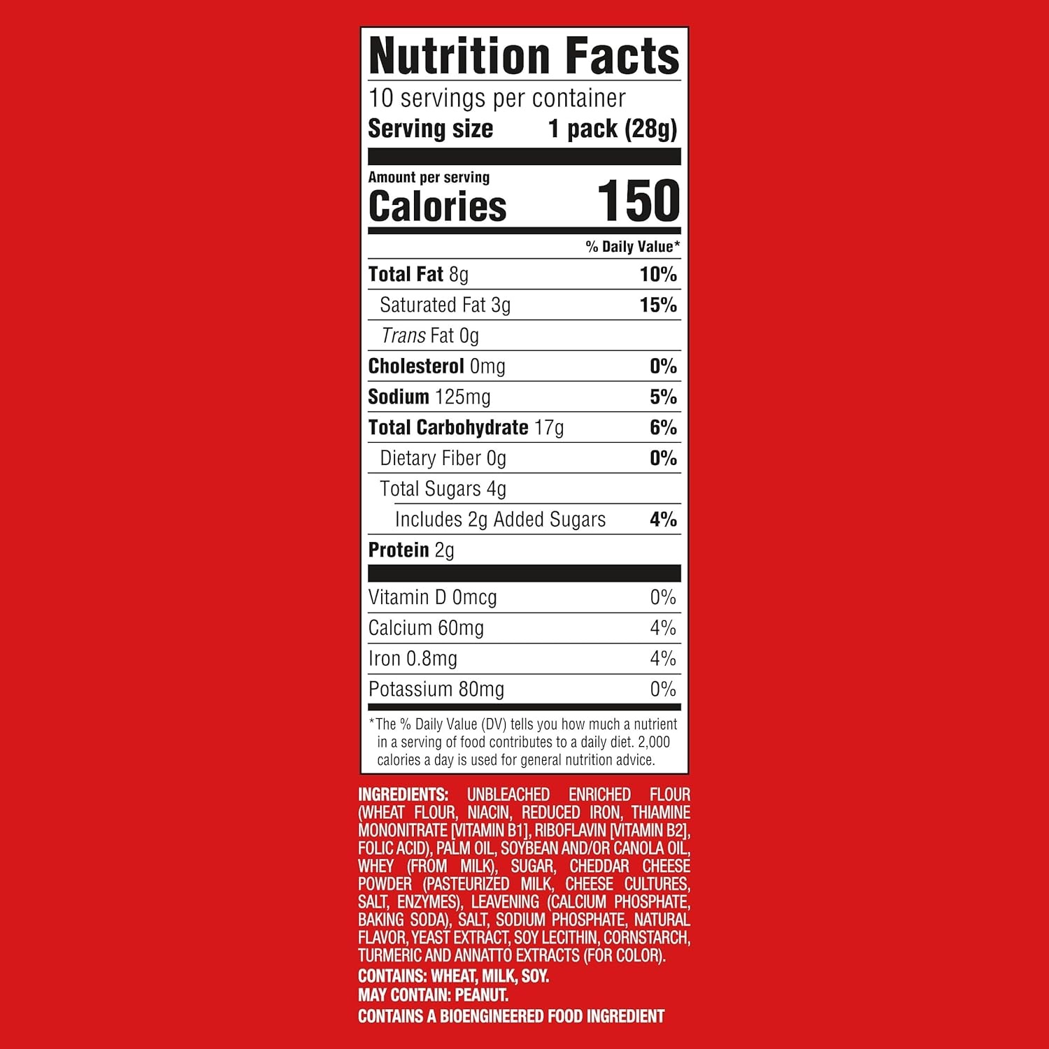 image:imageRITZ Bits Cheese Sandwich Crackers Lunch Snacks for Kids and Adults 10 Snack Packs