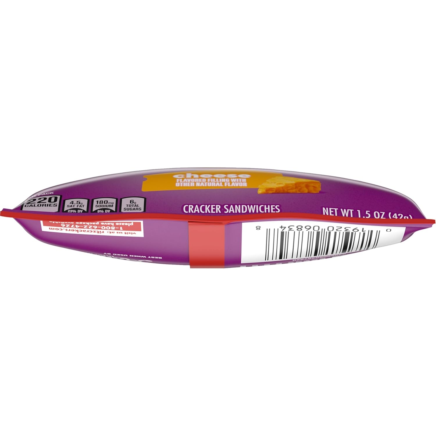 image:imageRITZ Bits Cheese Sandwich Crackers Snacks for Kids and Adults Bulk Lunch Snacks 60 15 oz PacksCheese