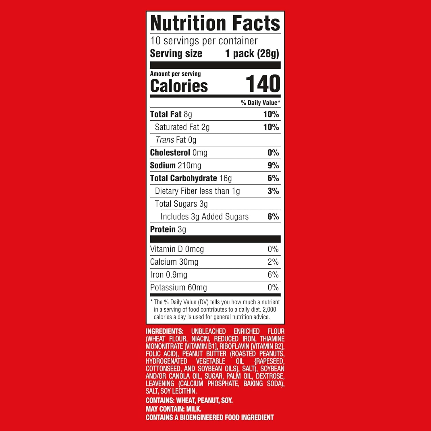 image:imageRITZ Bits Peanut Butter Sandwich Crackers Bulk Lunch Snacks 40 Snack Packs 4 Boxes
