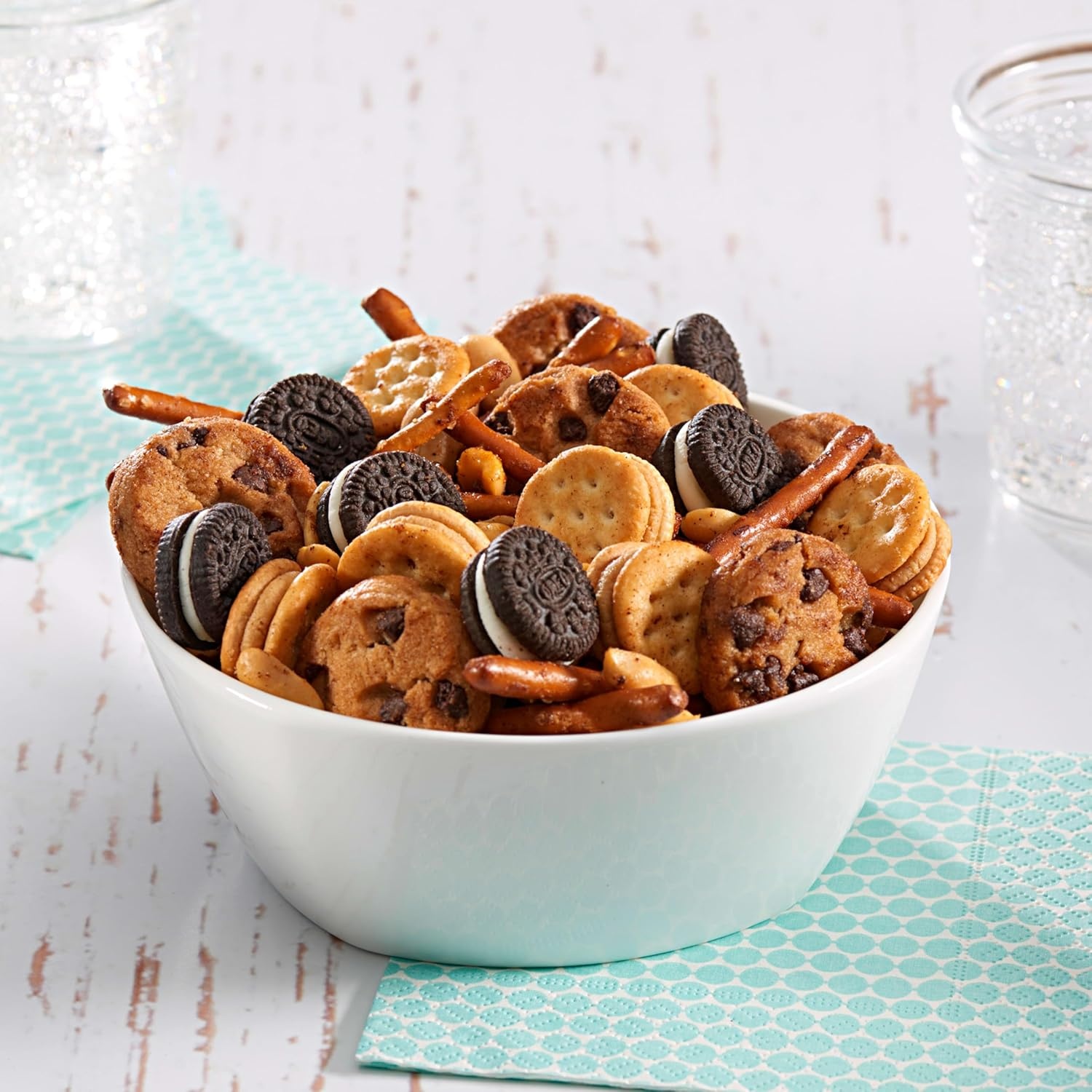 image:imageRITZ Bits Peanut Butter Sandwich Crackers Bulk Lunch Snacks 40 Snack Packs 4 Boxes
