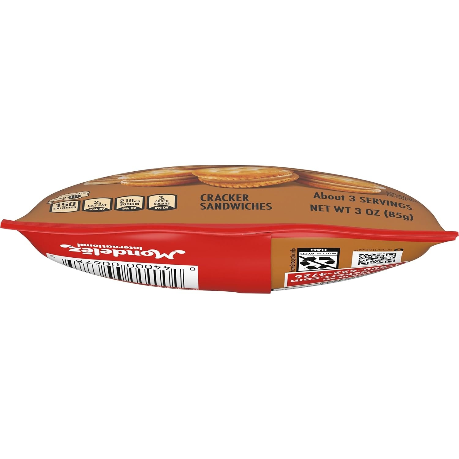 image:imageRITZ Bits Peanut Butter Sandwich Crackers Snacks for Kids and Adults Lunch Snacks 3 oz