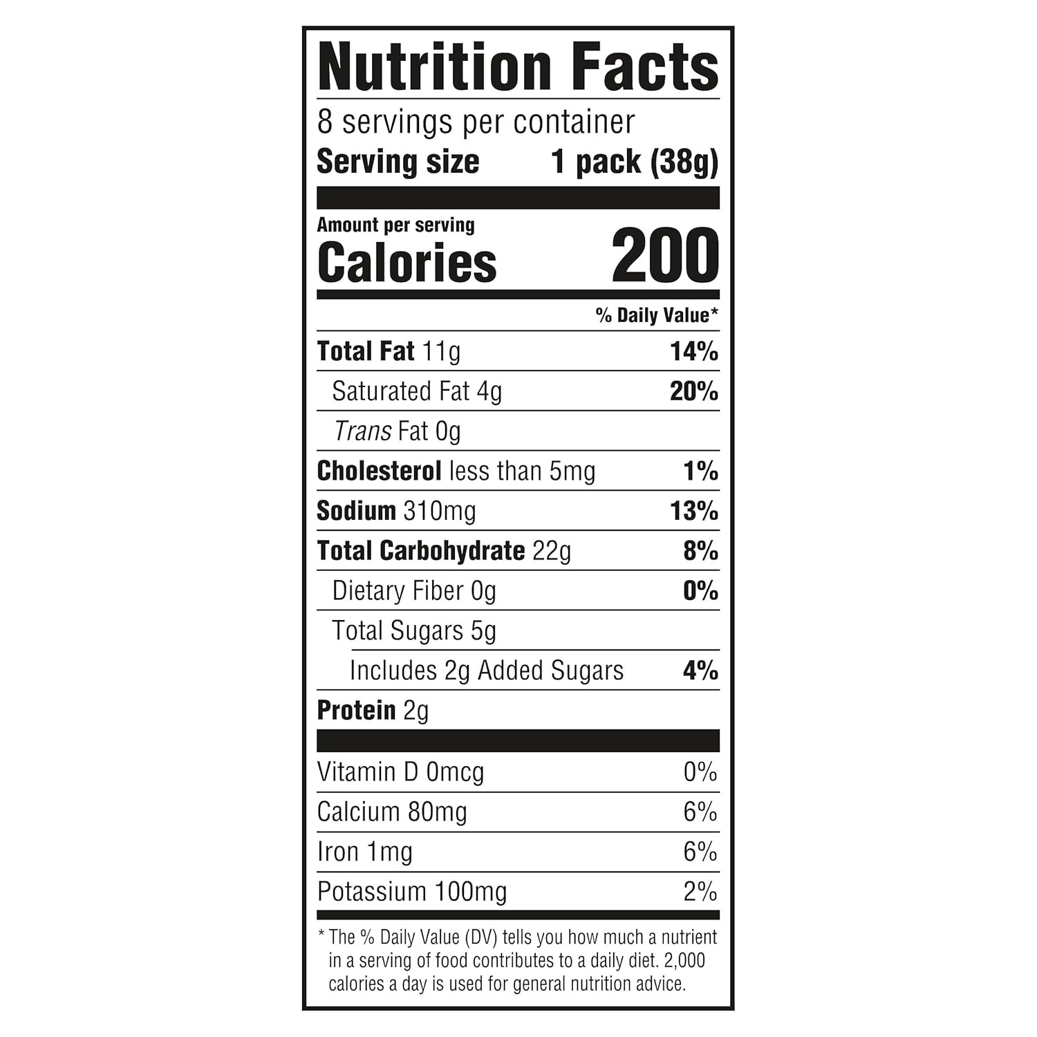image:imageRITZ Cheese Sandwich Crackers Lunch Snacks 8 Snack Packs 6 Crackers Per Pack