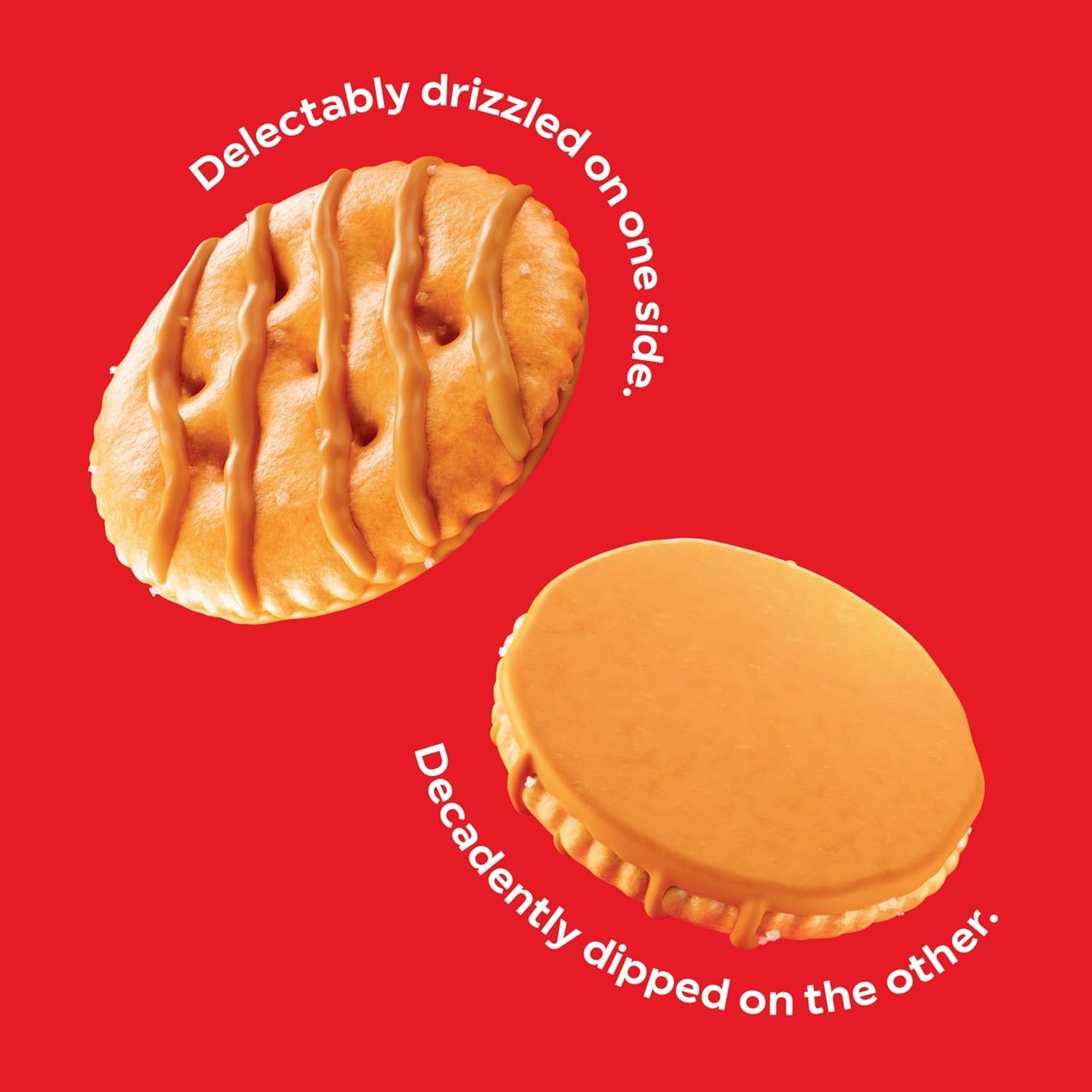 image:imageRITZ Drizzled Minis Caramel Crackers Snacks for Kids and Adults Party Snacks 8 oz