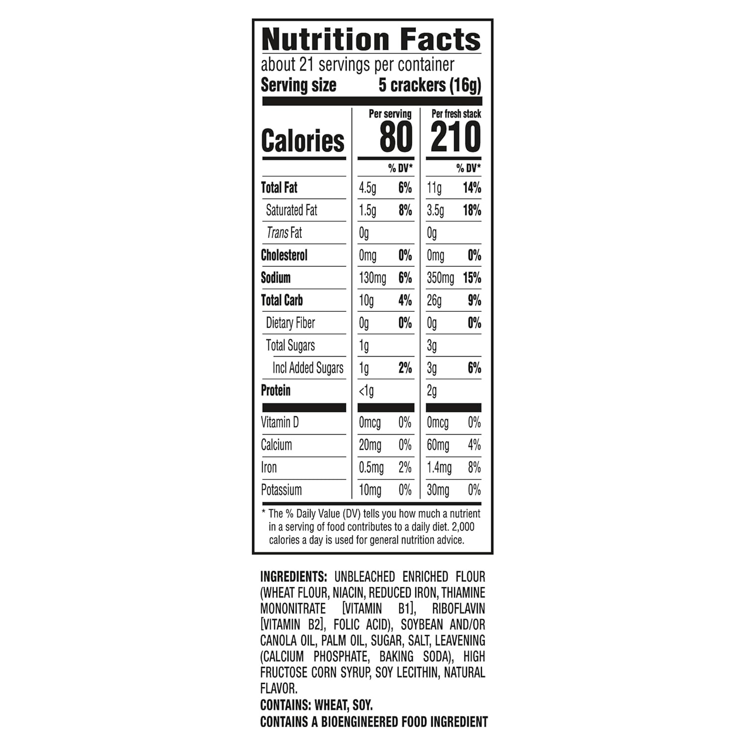 image:imageRITZ Fresh Stacks Original Crackers Bulk Travel Snacks 6 Boxes 48 Multi Snack PacksFlavour