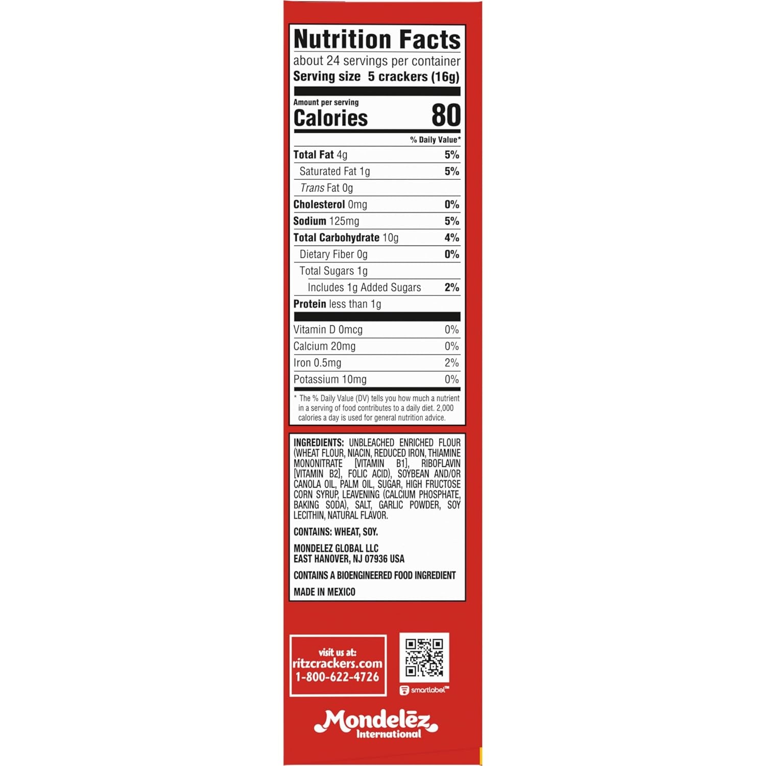 image:imageRITZ Fresh Stacks Original Crackers Bulk Travel Snacks Family Size 6 Boxes 72 Multi Snack PacksGarlic Butter