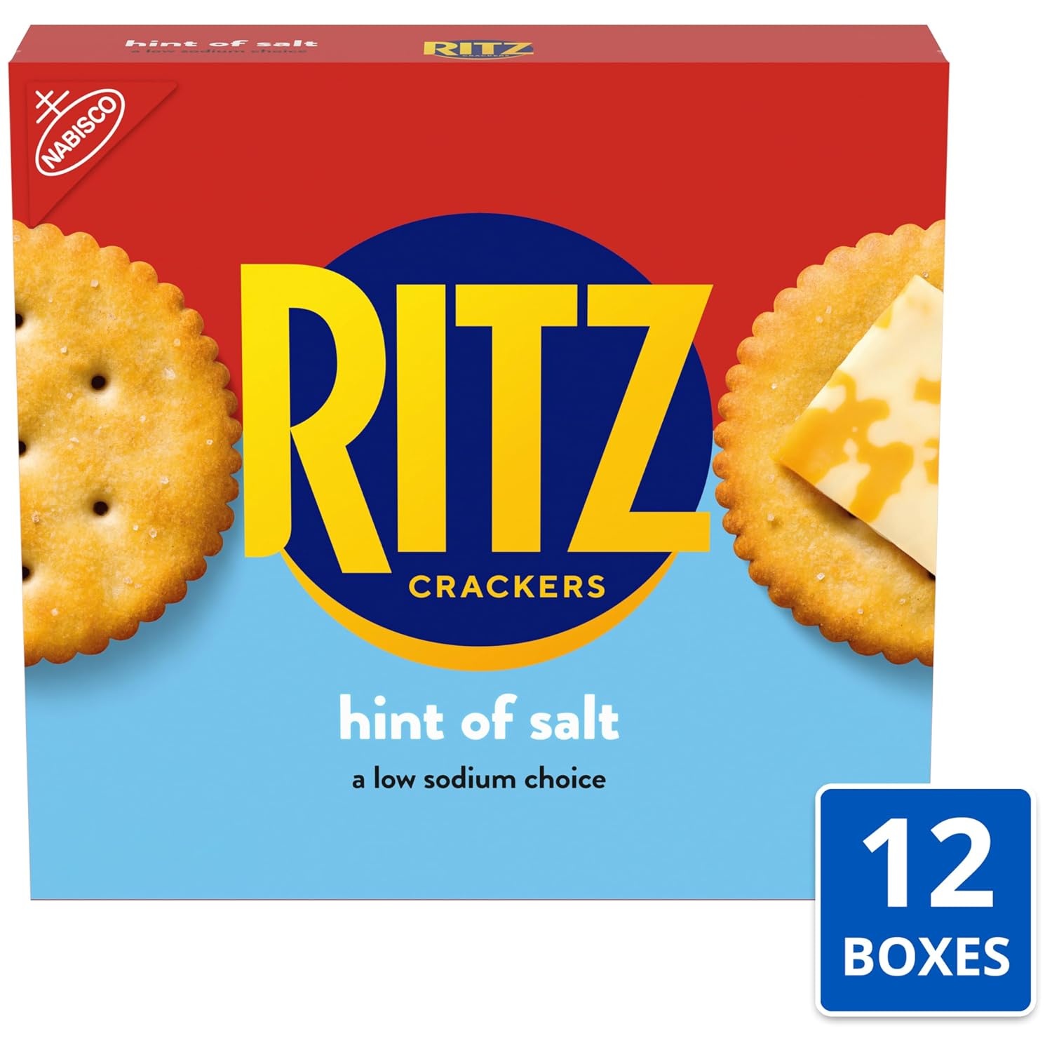 image:imageRITZ Fresh Stacks Original Crackers Bulk Travel Snacks Family Size 6 Boxes 72 Multi Snack PacksHint of Salt