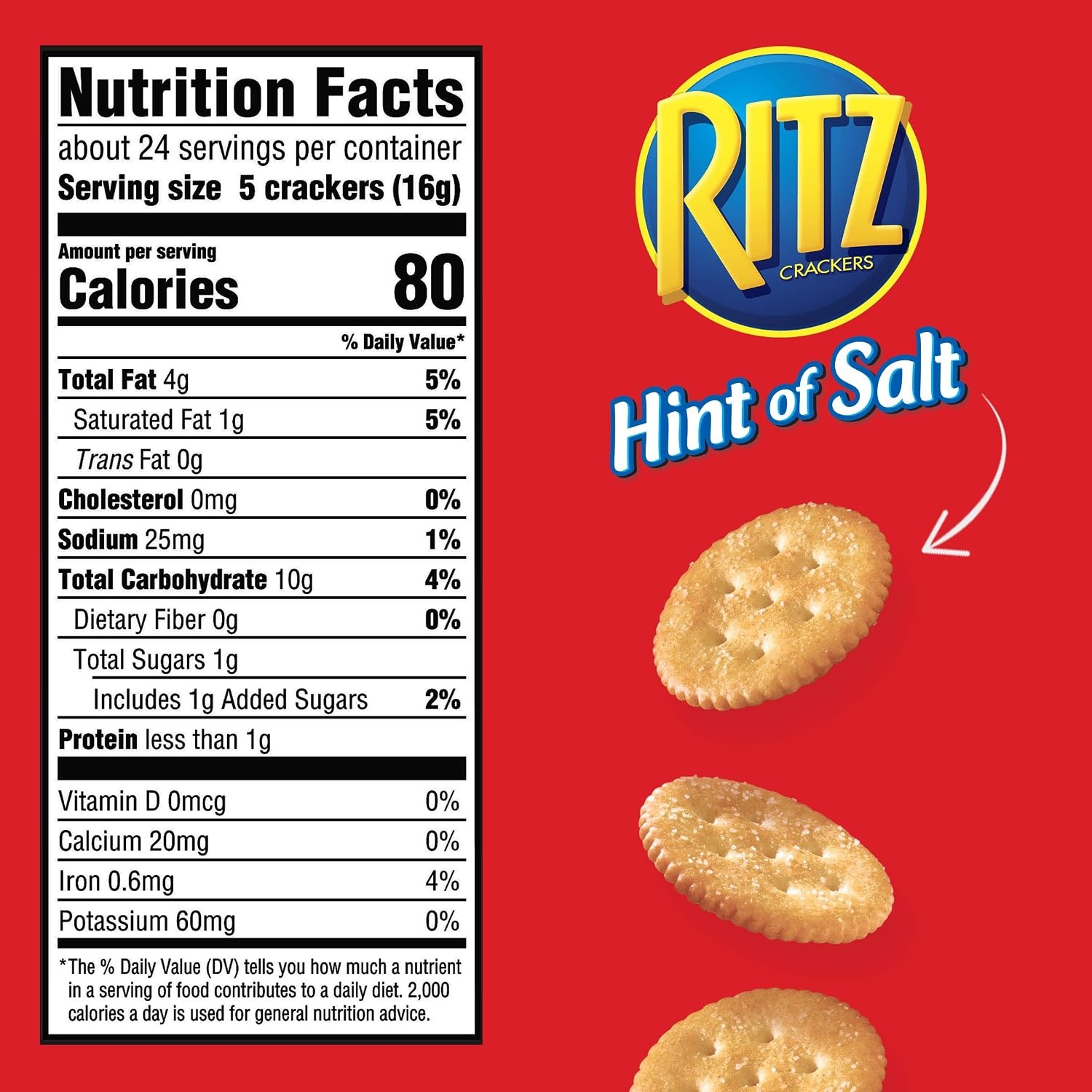 image:imageRITZ Fresh Stacks Original Crackers Bulk Travel Snacks Family Size 6 Boxes 72 Multi Snack PacksHint of Salt