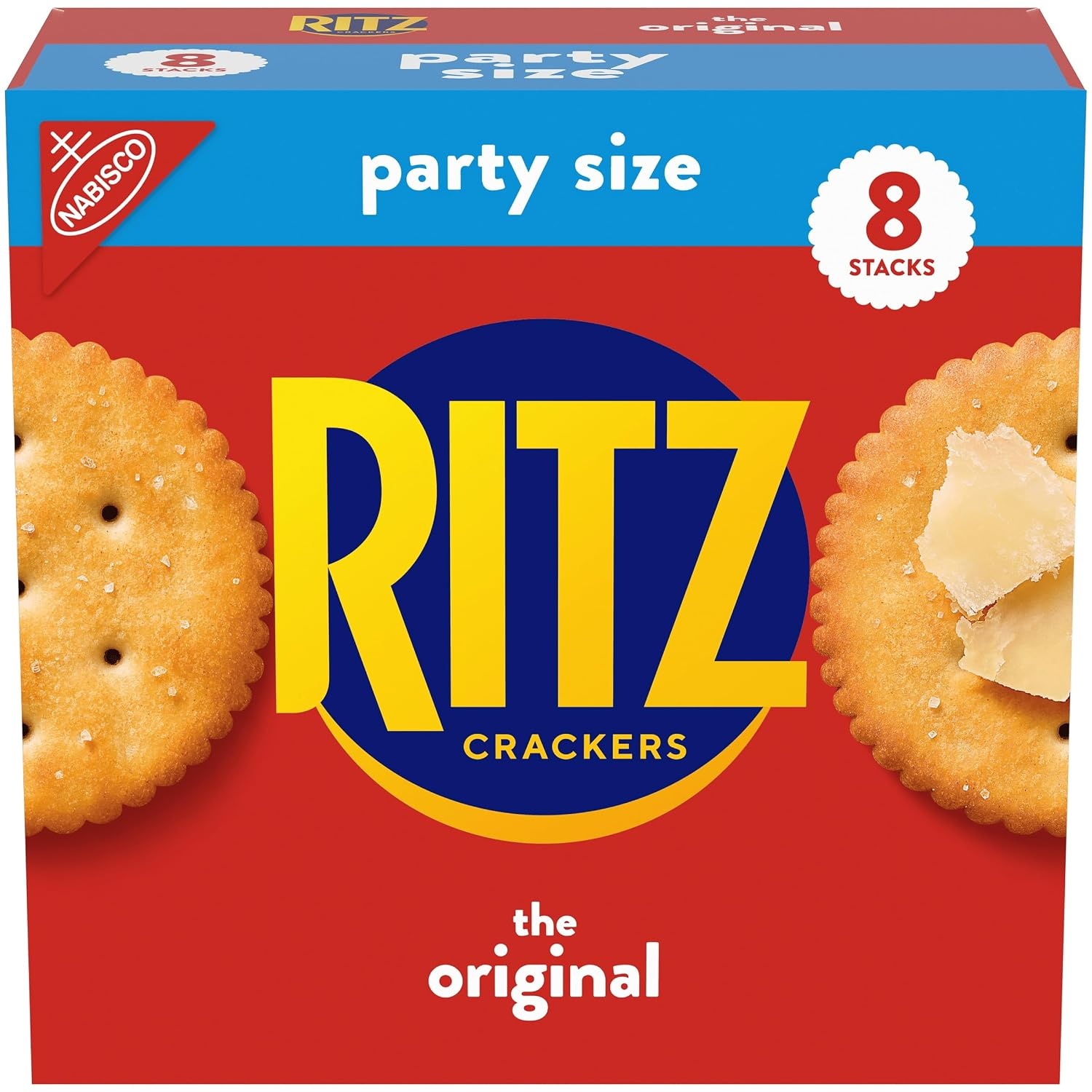 image:imageRITZ Fresh Stacks Original Crackers Bulk Travel Snacks Family Size 6 Boxes 72 Multi Snack PacksOriginal