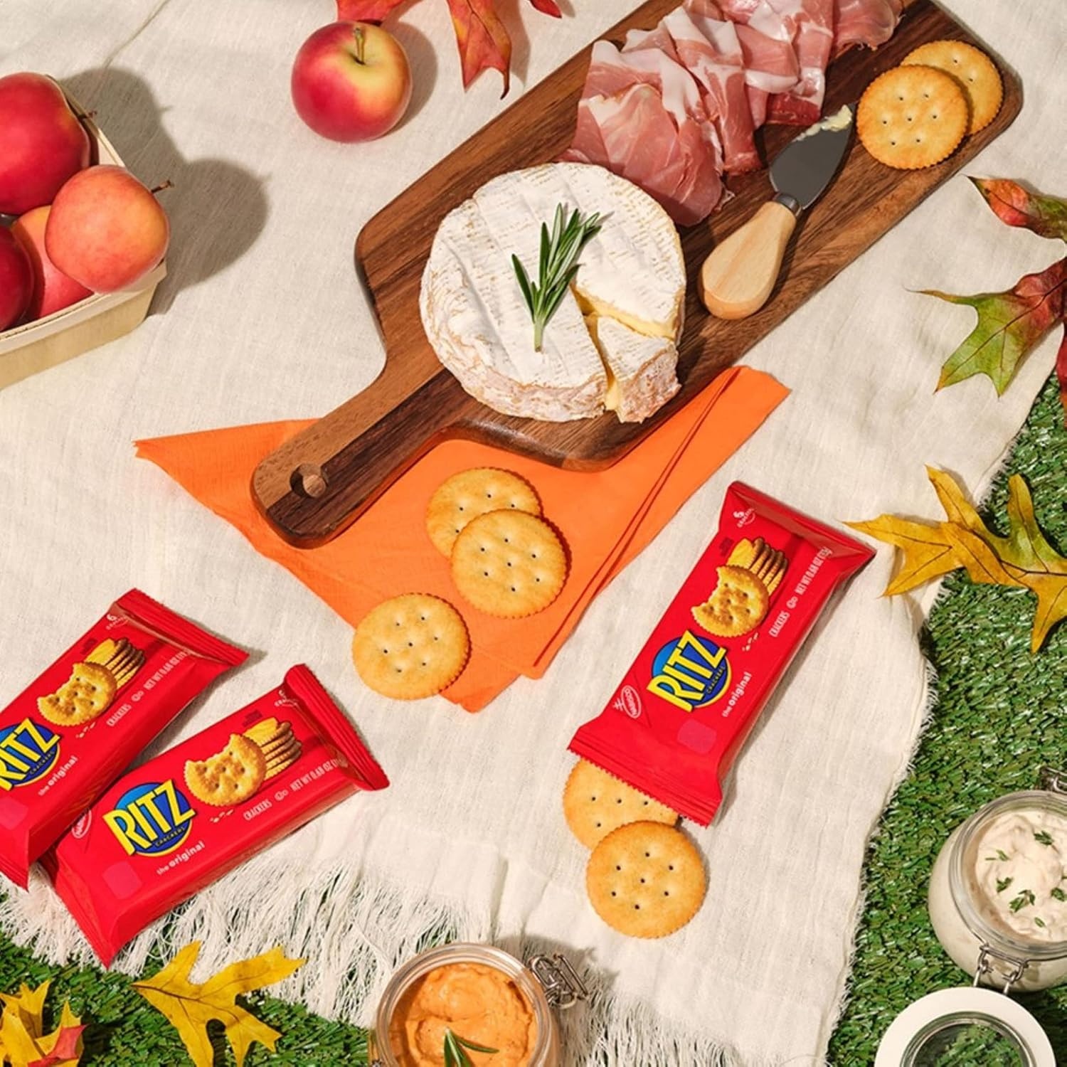 image:imageRITZ Fresh Stacks Original Crackers Bulk Travel Snacks Family Size 6 Boxes 72 Multi Snack PacksOriginal