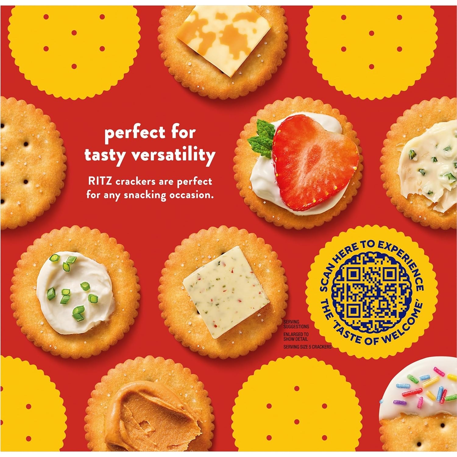 image:imageRITZ Fresh Stacks Original Crackers Bulk Travel Snacks Family Size 6 Boxes 72 Multi Snack PacksOriginal