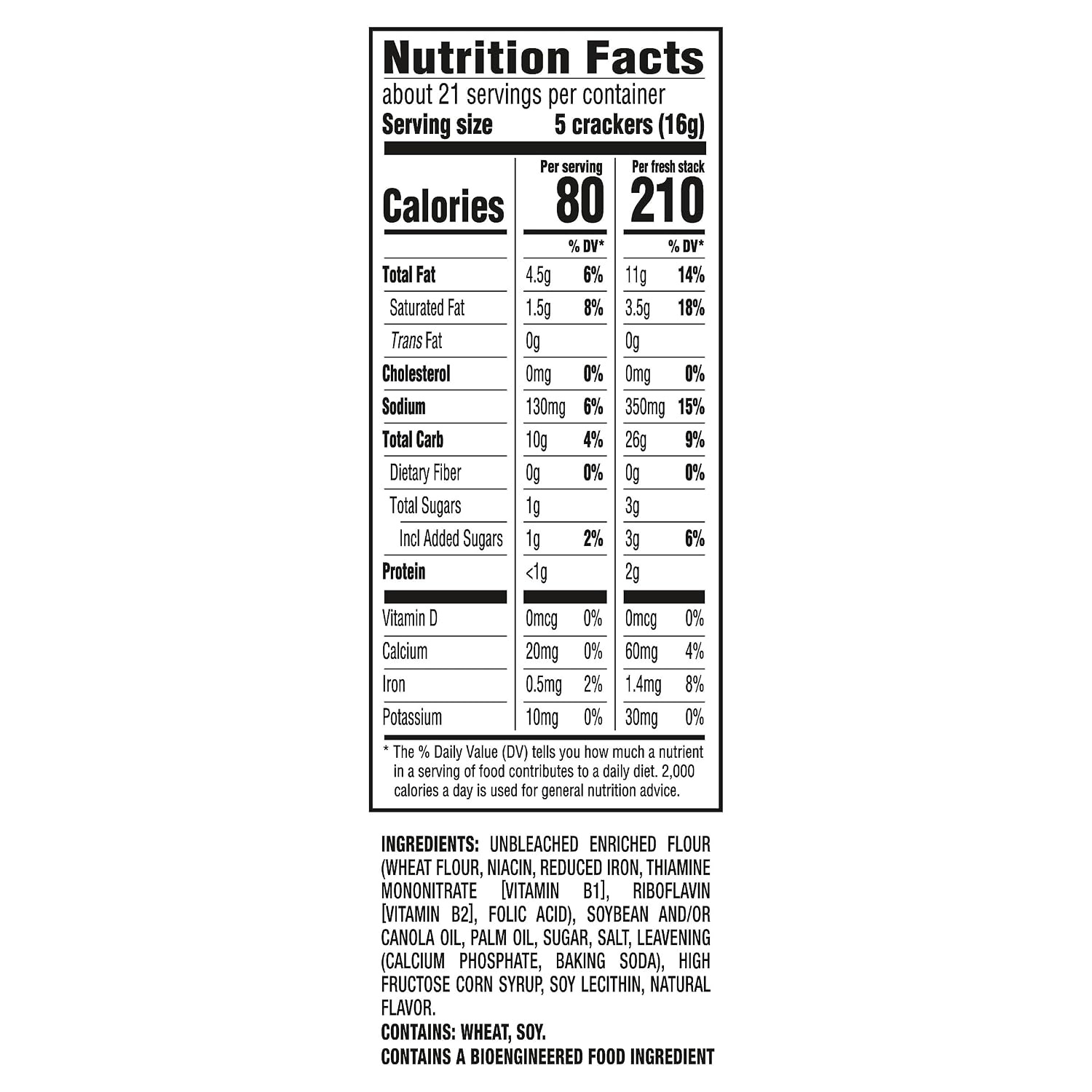 image:imageRITZ Fresh Stacks Original Crackers Bulk Travel Snacks Family Size 6 Boxes 72 Multi Snack PacksOriginal