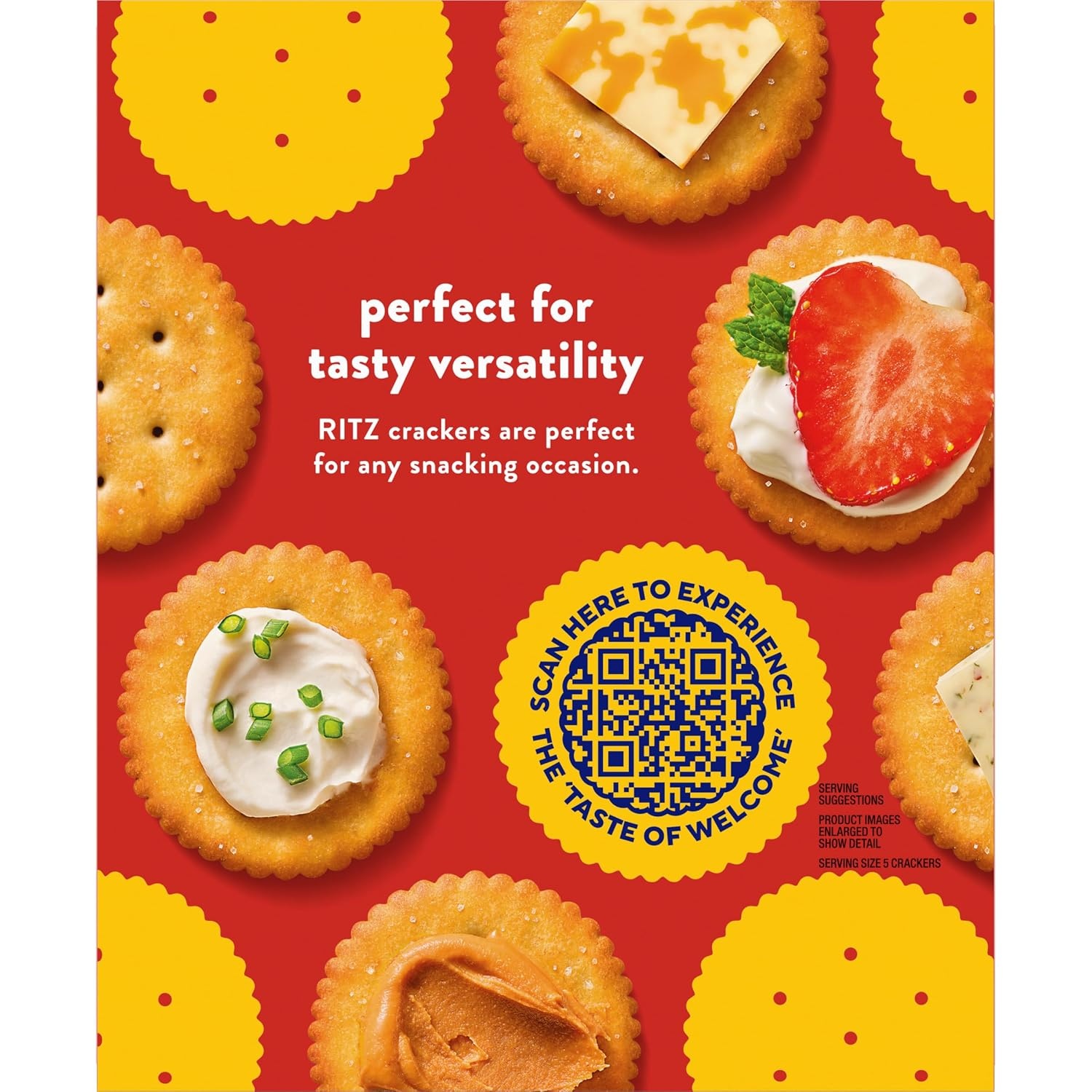 image:imageRITZ Fresh Stacks Original Crackers Bulk Travel Snacks Family Size 6 Boxes 72 Multi Snack PacksOriginal