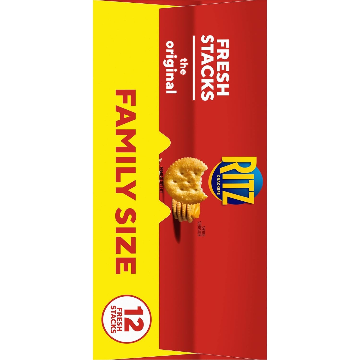 image:imageRITZ Fresh Stacks Original Crackers Bulk Travel Snacks Family Size 6 Boxes 72 Multi Snack PacksOriginal