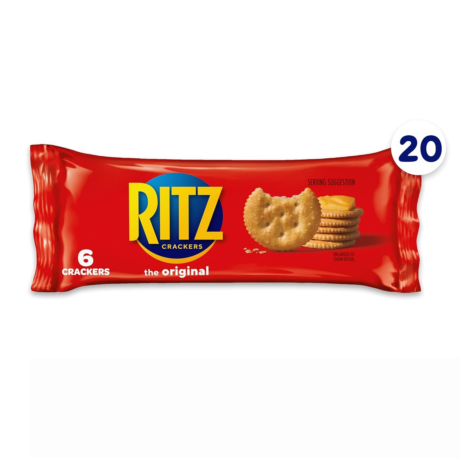 image:imageRITZ Fresh Stacks Original Crackers Bulk Travel Snacks Family Size 6 Boxes 72 Multi Snack PacksOriginal