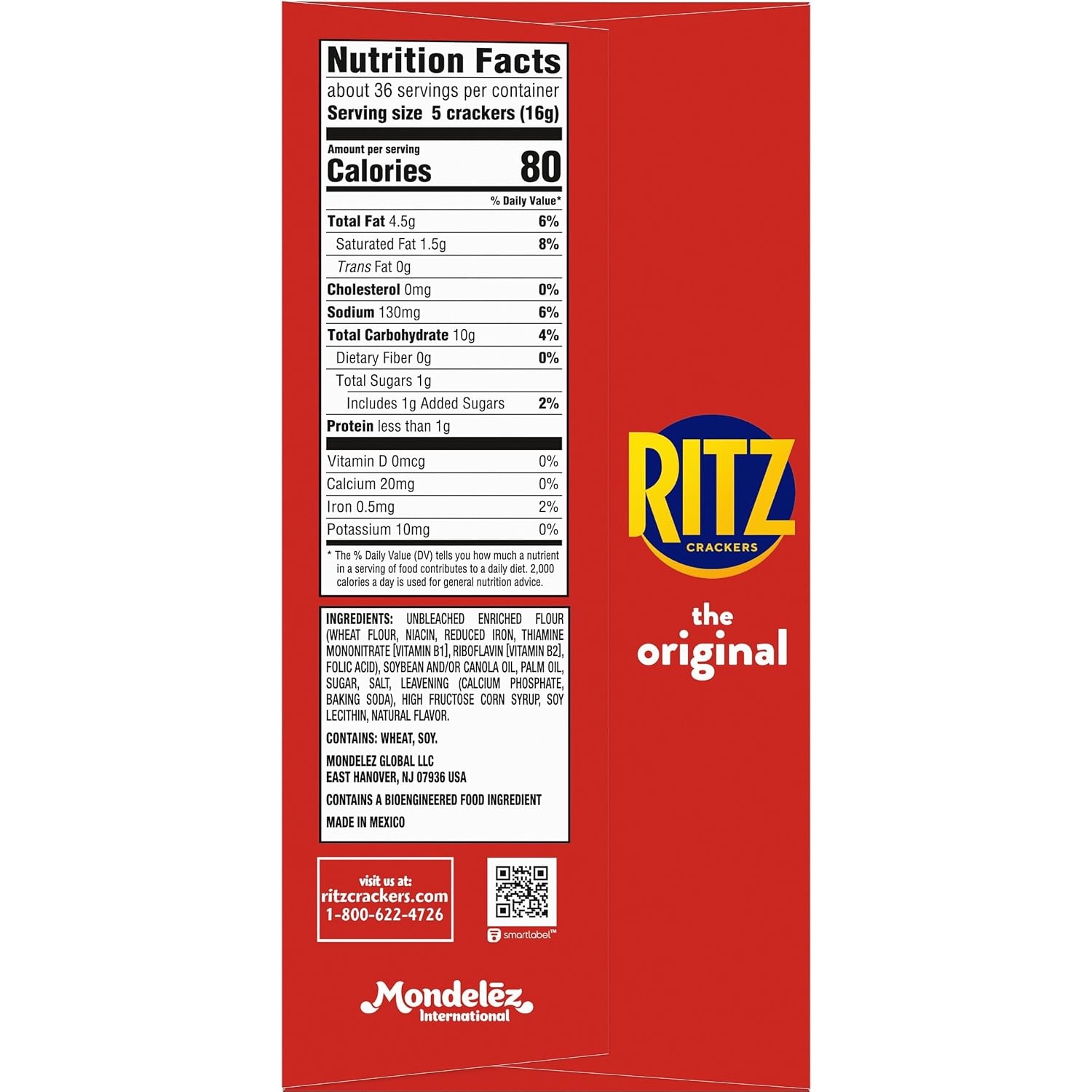 image:imageRITZ Fresh Stacks Original Crackers Bulk Travel Snacks Family Size 6 Boxes 72 Multi Snack PacksOriginal