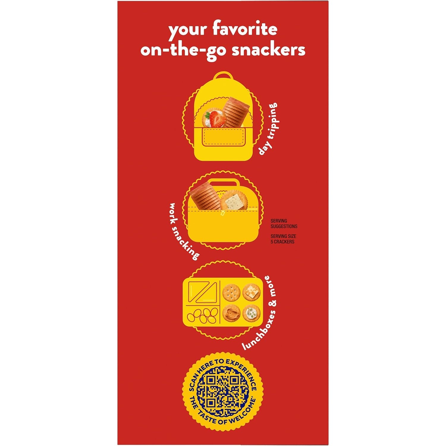 image:imageRITZ Fresh Stacks Original Crackers Bulk Travel Snacks Family Size 6 Boxes 72 Multi Snack PacksOriginal