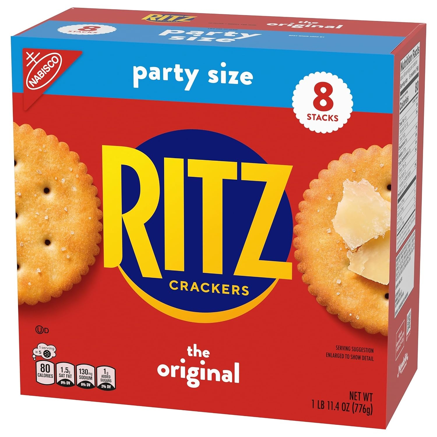 image:imageRITZ Fresh Stacks Original Crackers Bulk Travel Snacks Family Size 6 Boxes 72 Multi Snack PacksOriginal