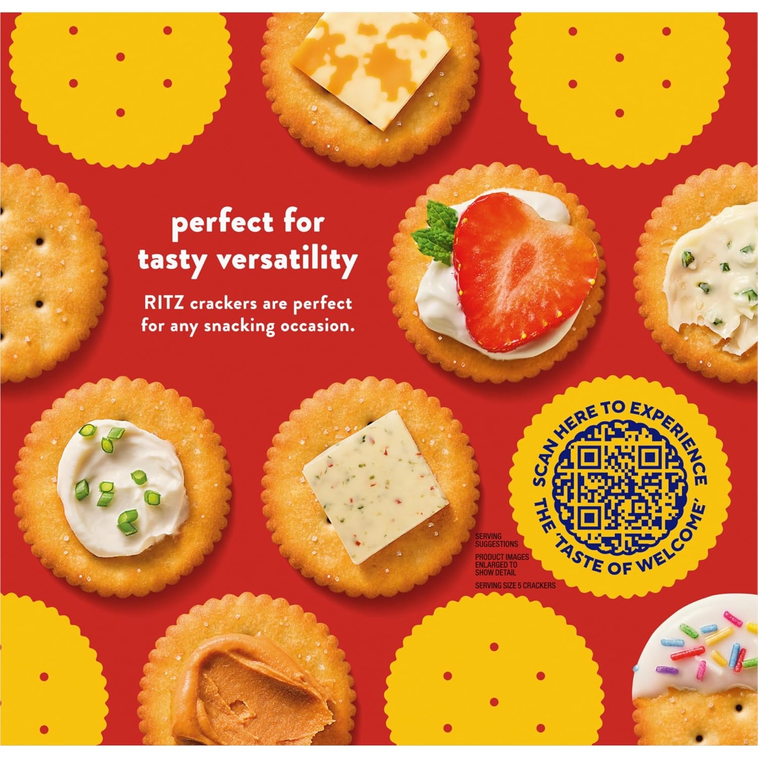 image:imageRITZ Fresh Stacks Original Crackers Bulk Travel Snacks Family Size 6 Boxes 72 Multi Snack PacksOriginal