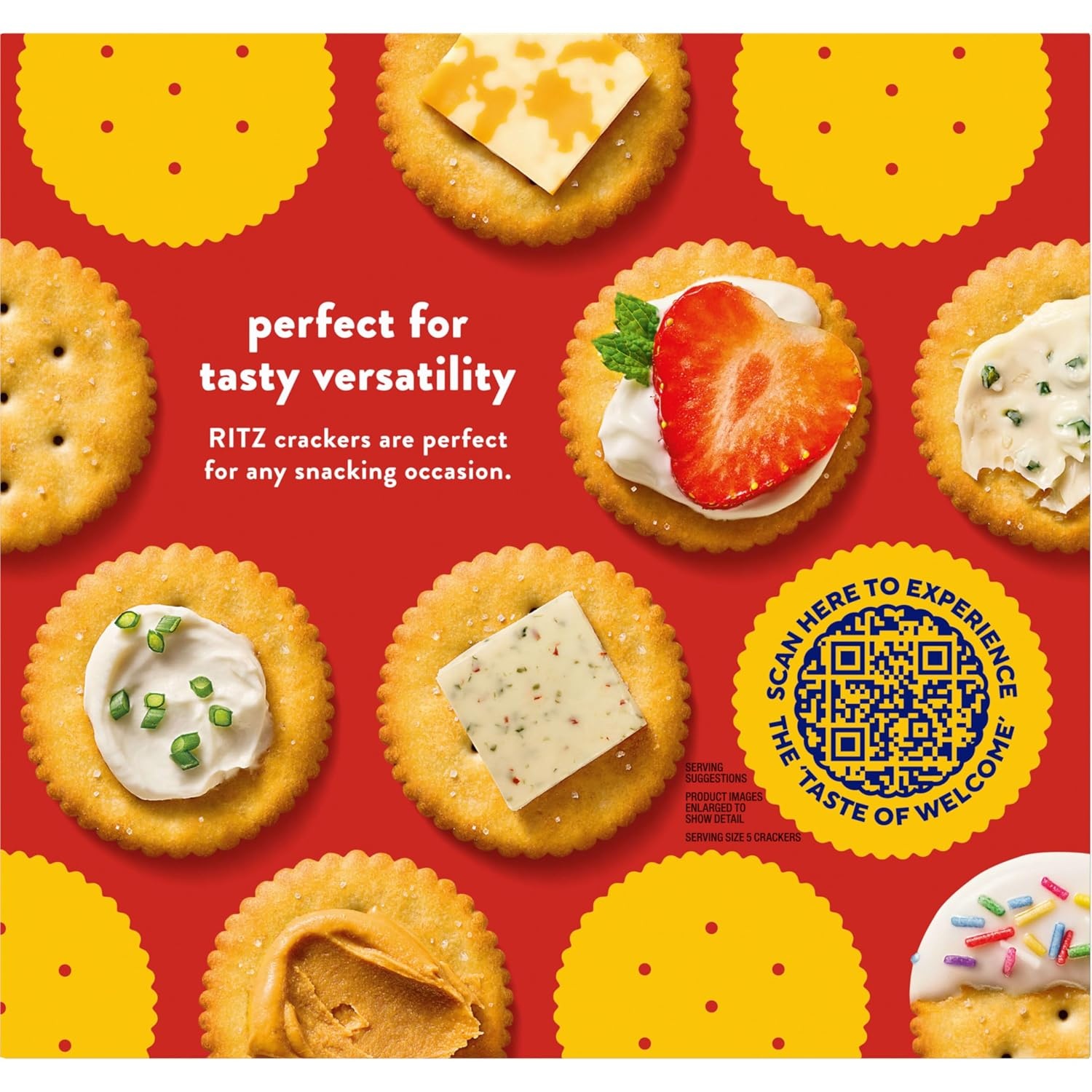 image:imageRITZ Fresh Stacks Original Crackers Bulk Travel Snacks Family Size 6 Boxes 72 Multi Snack PacksOriginal