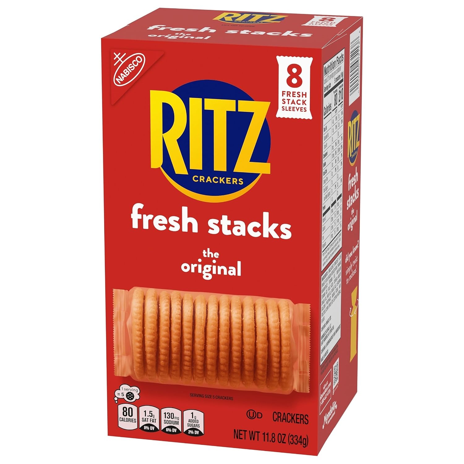 image:imageRITZ Fresh Stacks Original Crackers Bulk Travel Snacks Family Size 6 Boxes 72 Multi Snack PacksOriginal