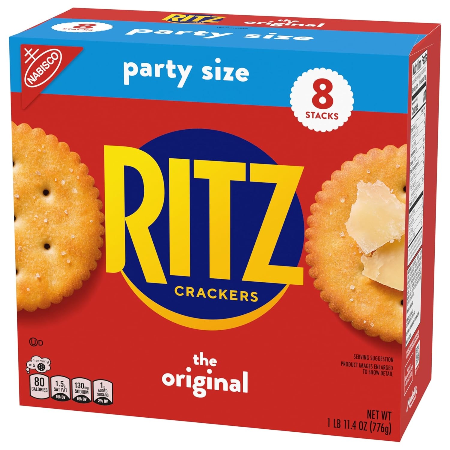 image:imageRITZ Fresh Stacks Original Crackers Bulk Travel Snacks Family Size 6 Boxes 72 Multi Snack PacksOriginal