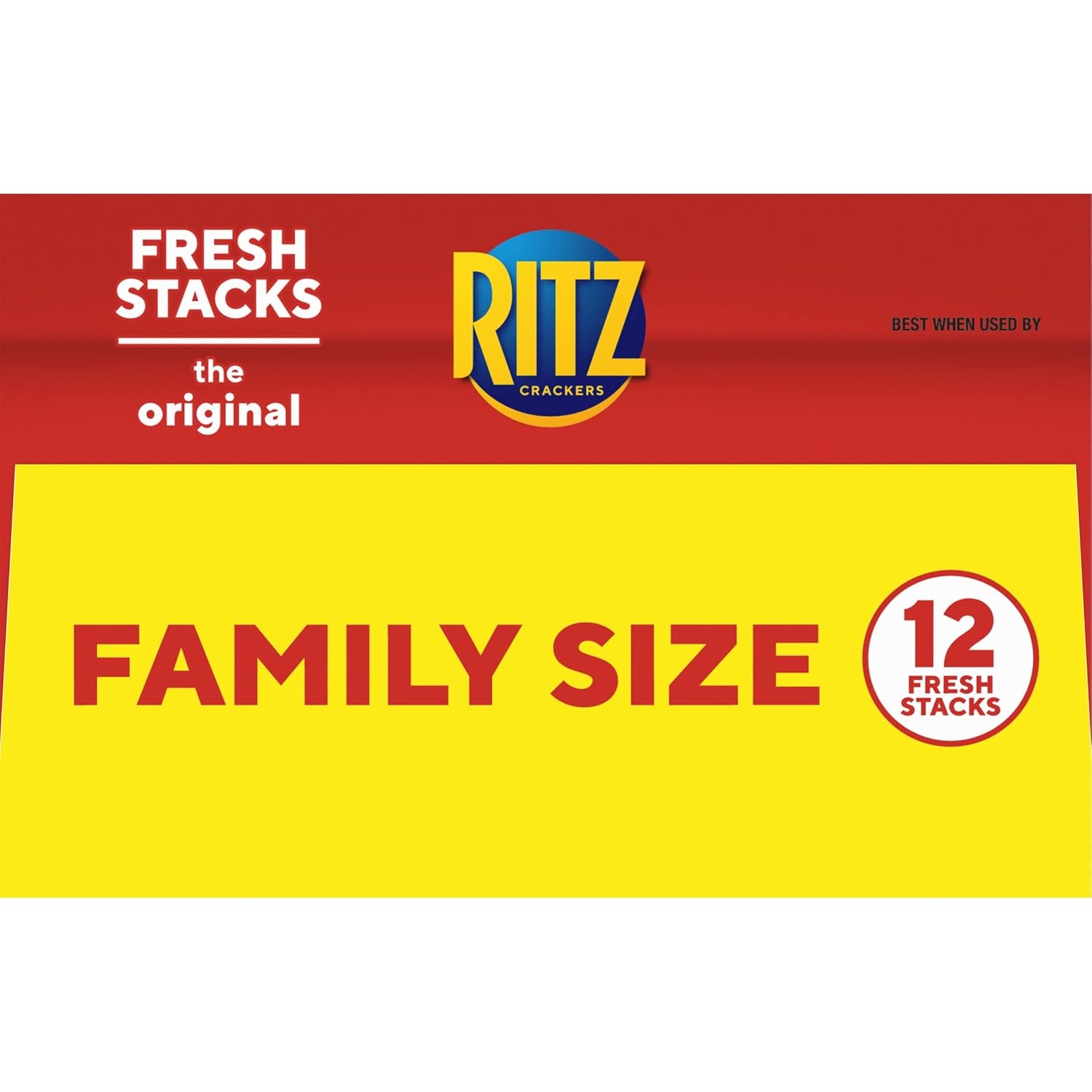 image:imageRITZ Fresh Stacks Original Crackers Bulk Travel Snacks Family Size 6 Boxes 72 Multi Snack PacksOriginal