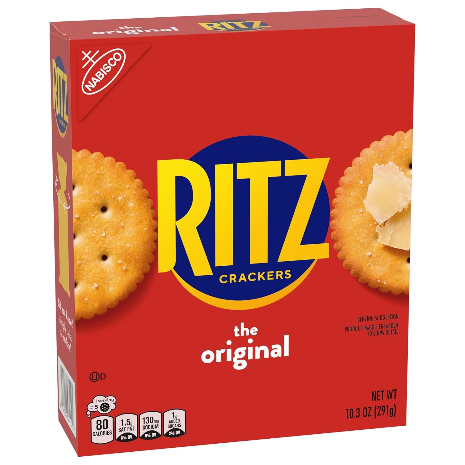 image:imageRITZ Fresh Stacks Original Crackers Bulk Travel Snacks Family Size 6 Boxes 72 Multi Snack PacksOriginal