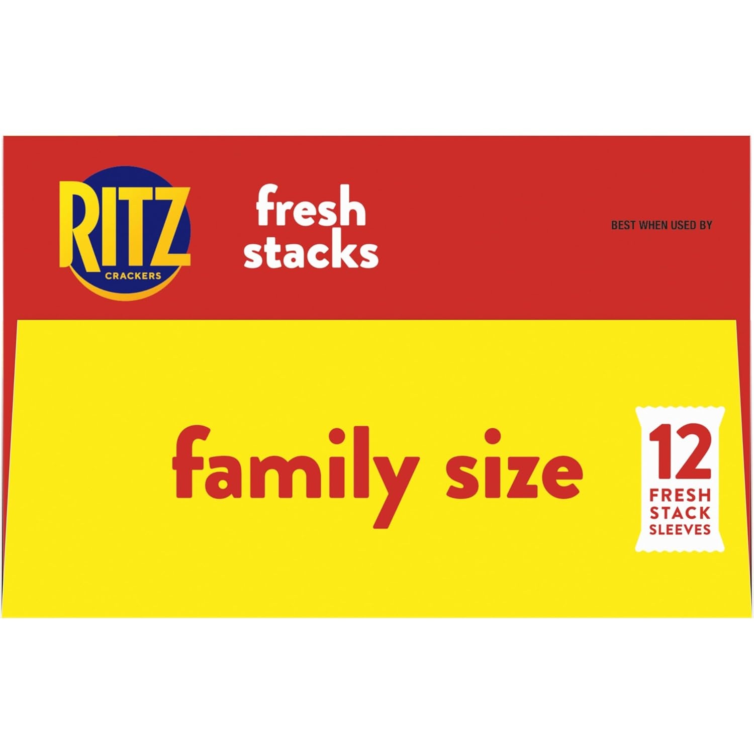 image:imageRITZ Fresh Stacks Original Crackers Bulk Travel Snacks Family Size 6 Boxes 72 Multi Snack PacksOriginal