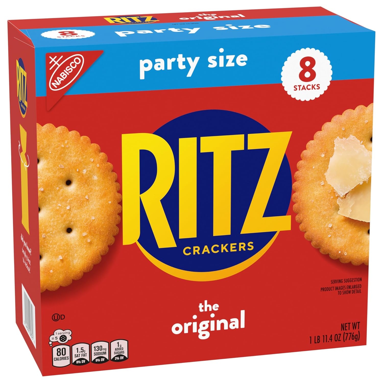 image:imageRITZ Fresh Stacks Original Crackers Bulk Travel Snacks Family Size 6 Boxes 72 Multi Snack PacksOriginal