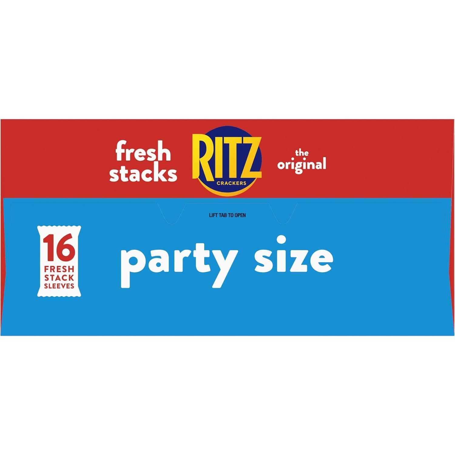 image:imageRITZ Fresh Stacks Original Crackers Bulk Travel Snacks Family Size 6 Boxes 72 Multi Snack PacksOriginal