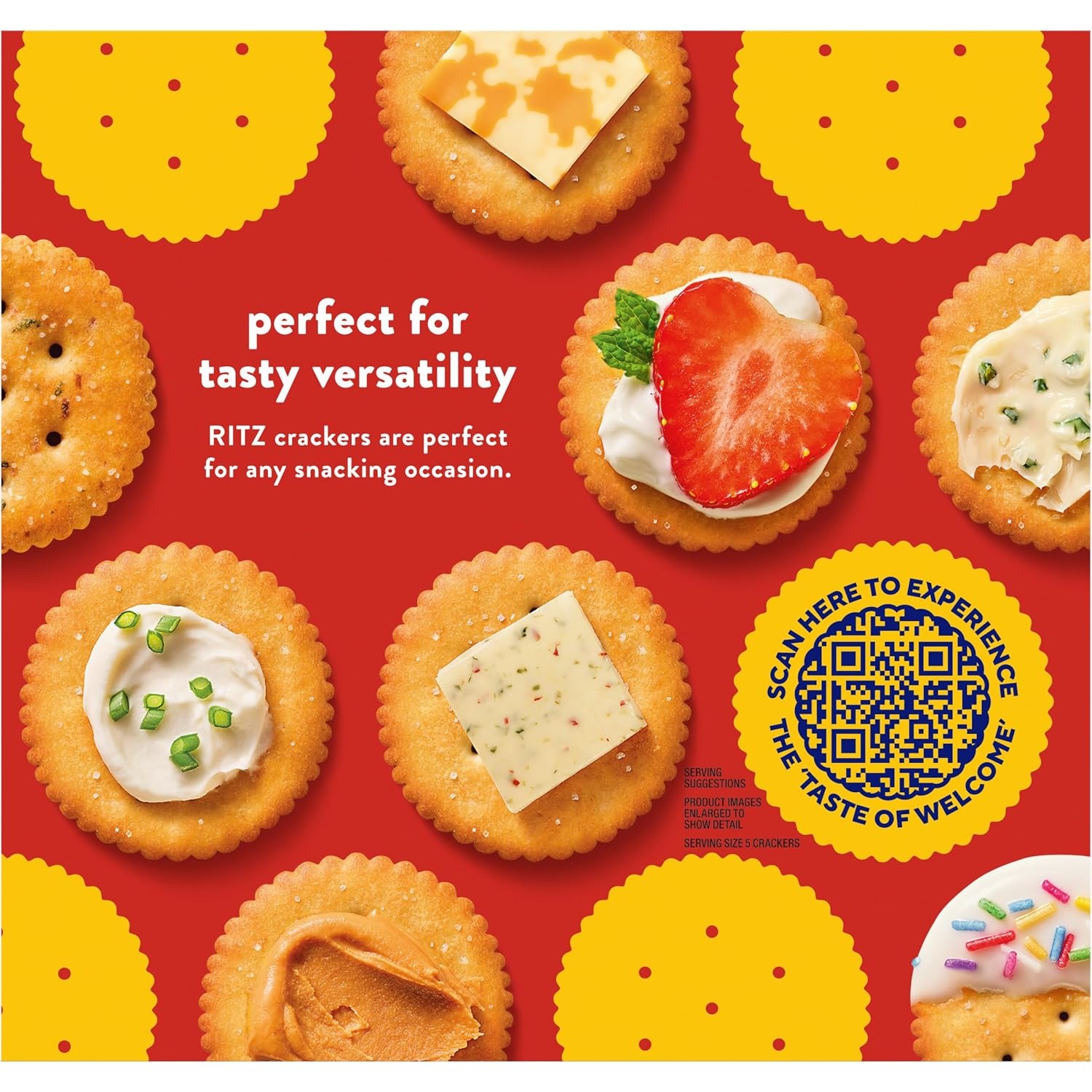 image:imageRITZ Fresh Stacks Original Crackers Bulk Travel Snacks Family Size 6 Boxes 72 Multi Snack PacksRoasted Vegetable