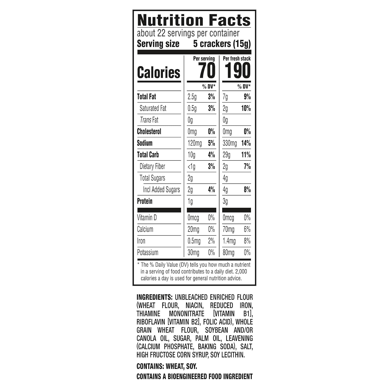 image:imageRITZ Fresh Stacks Original Crackers Bulk Travel Snacks Family Size 6 Boxes 72 Multi Snack PacksWhole Wheat