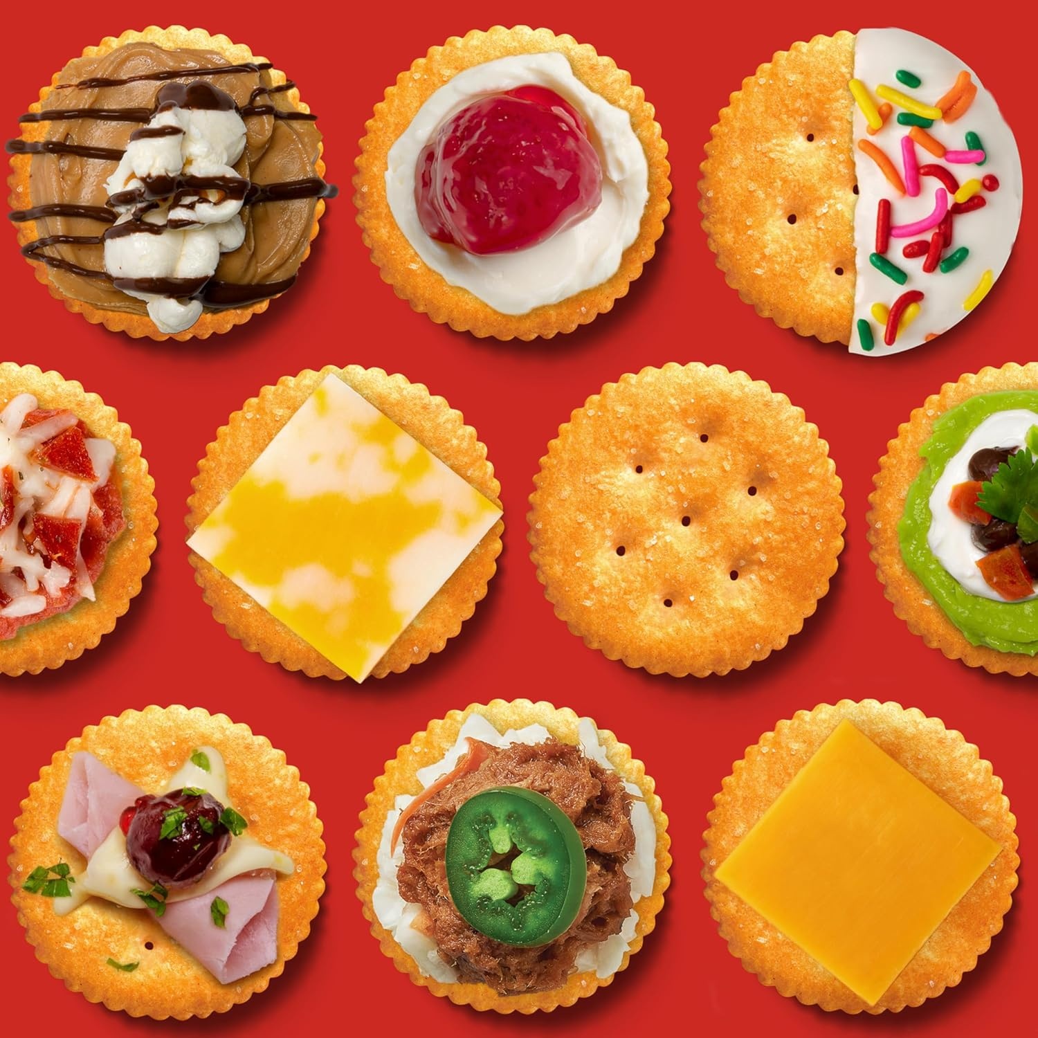 image:imageRITZ Fresh Stacks Original Crackers Bulk Travel Snacks Family Size 6 Boxes 72 Multi Snack PacksWhole Wheat