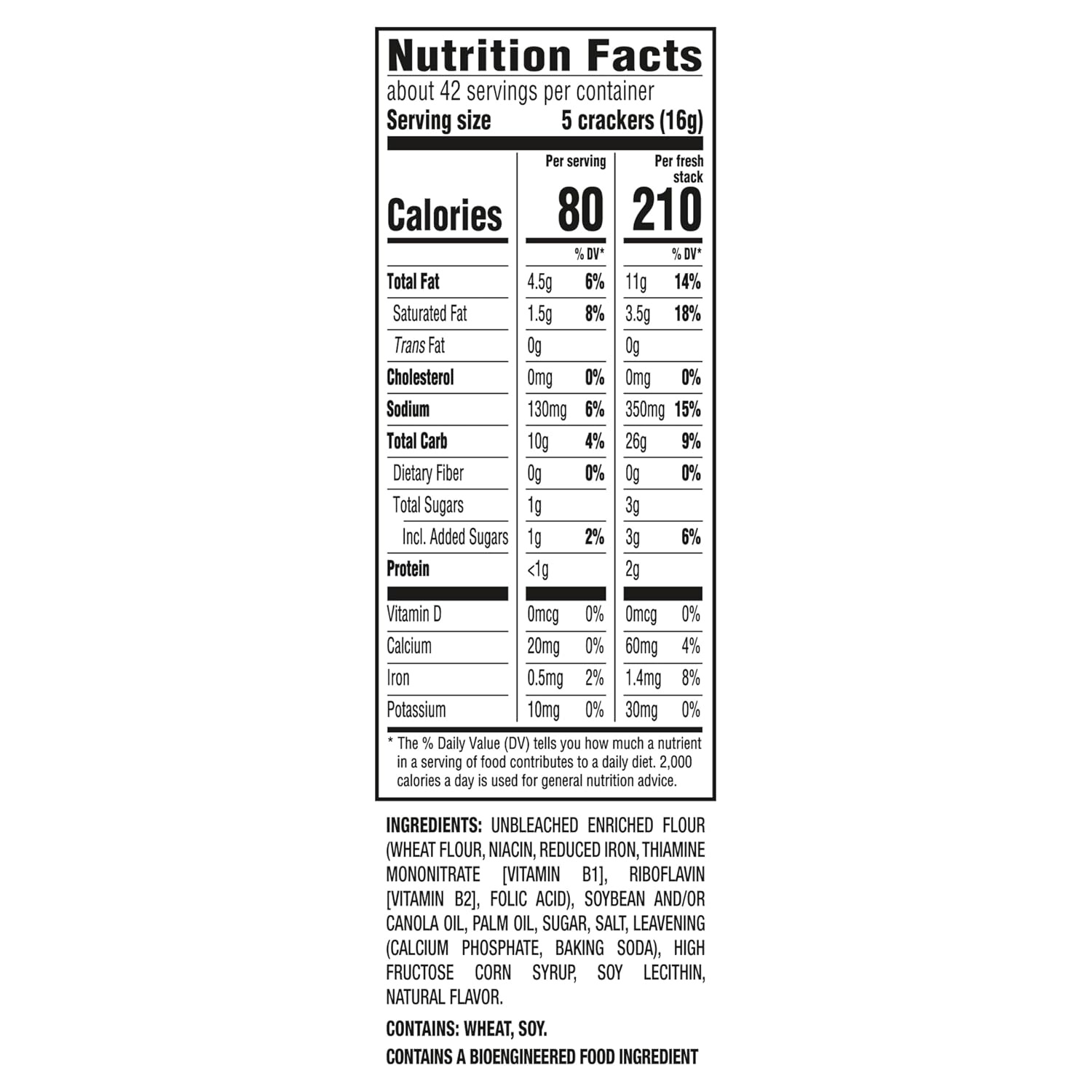 image:imageRITZ Fresh Stacks Original Crackers Bulk Travel Snacks Party Size School Snacks 6 Boxes 96 Multi Snack Packs