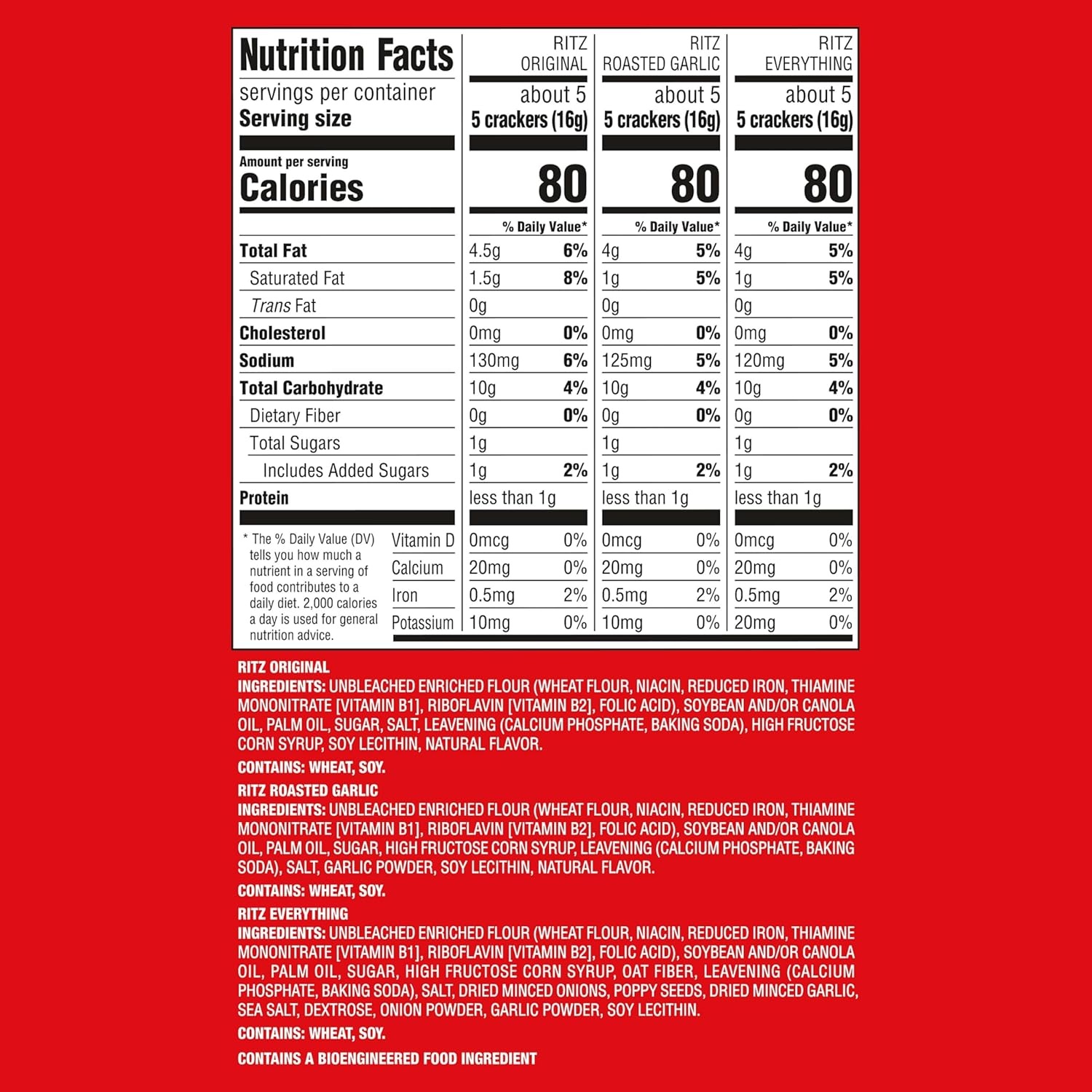 image:imageRITZ Fresh Stacks Original Everything and Garlic Butter Crackers Variety Pack Bulk Travel Snacks 6 Boxes 36 Multi Snack Packs