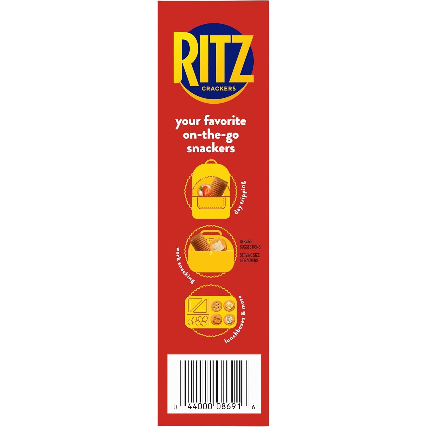 image:imageRITZ Fresh Stacks Original Everything and Garlic Butter Crackers Variety Pack Bulk Travel Snacks 6 Boxes 36 Multi Snack Packs