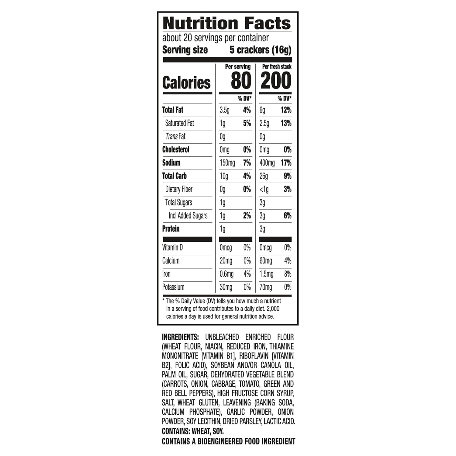 image:imageRITZ Fresh Stacks Savory Onion Crackers Bulk Travel Snacks 6 Boxes 48 Multi Snack Packs