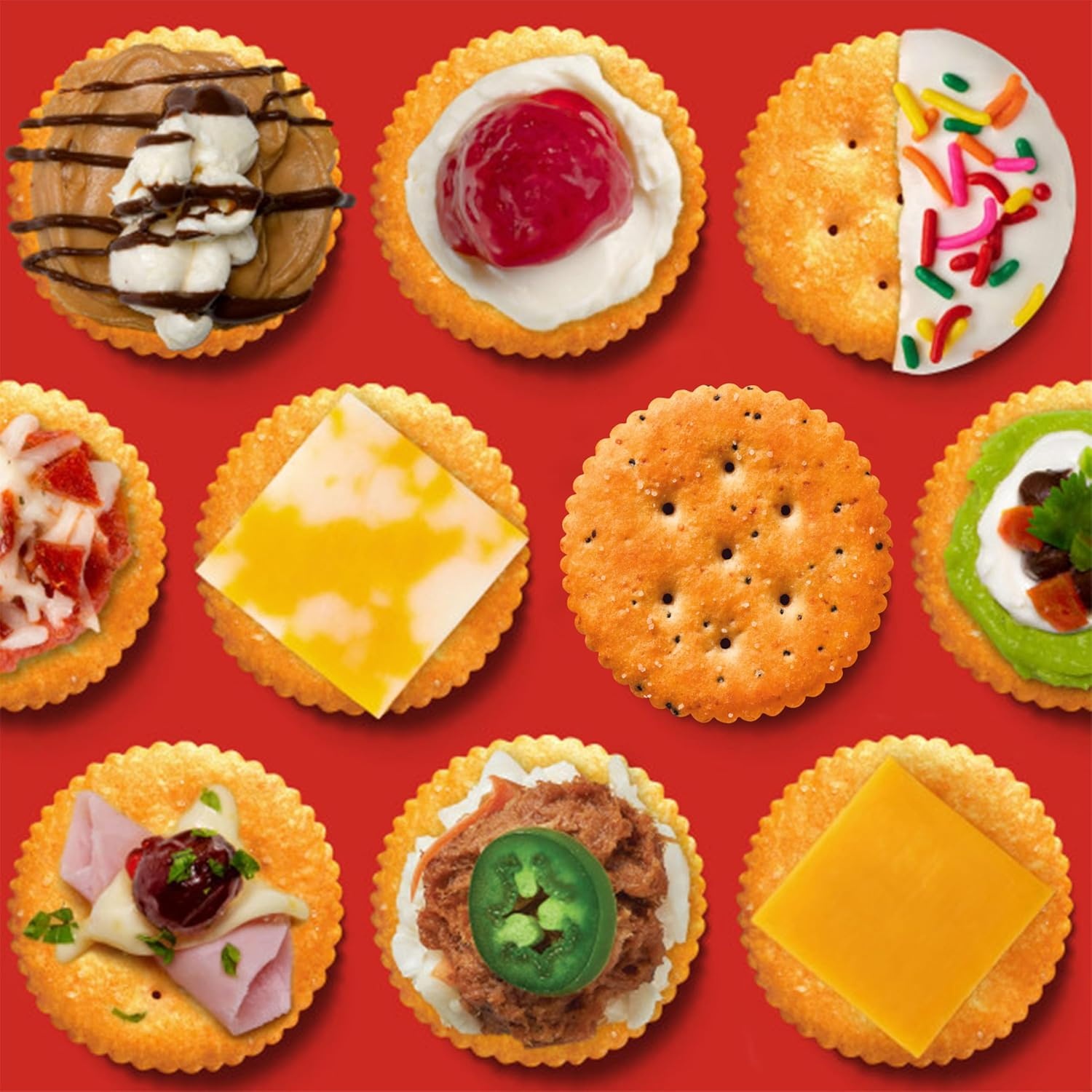 image:imageRITZ Fresh Stacks Savory Onion Crackers Travel Snacks 115 oz 8 Multi Snack PacksEverything