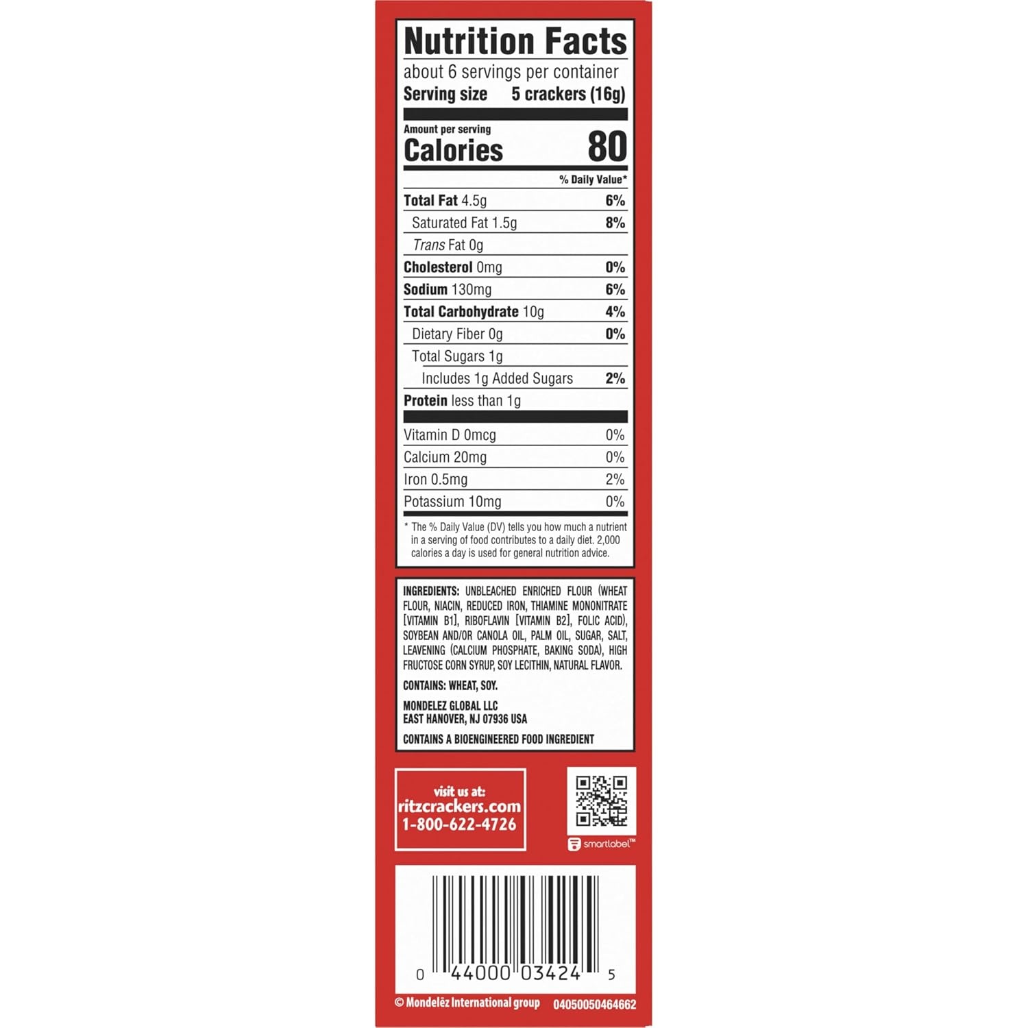 image:imageRITZ Original Crackers Snacks for Kids and Adults Bulk Lunch Snacks 12 34 oz BoxesFlavour