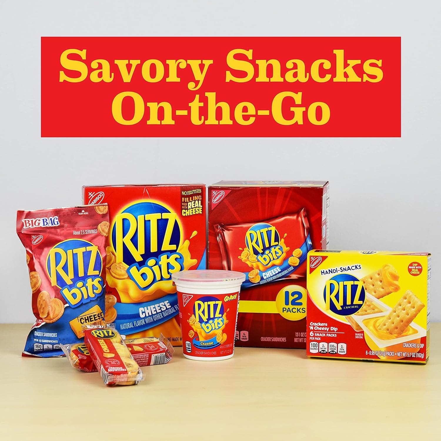 image:imageRITZ Original Crackers Snacks for Kids and Adults Bulk Lunch Snacks 6 103 oz BoxesCheese