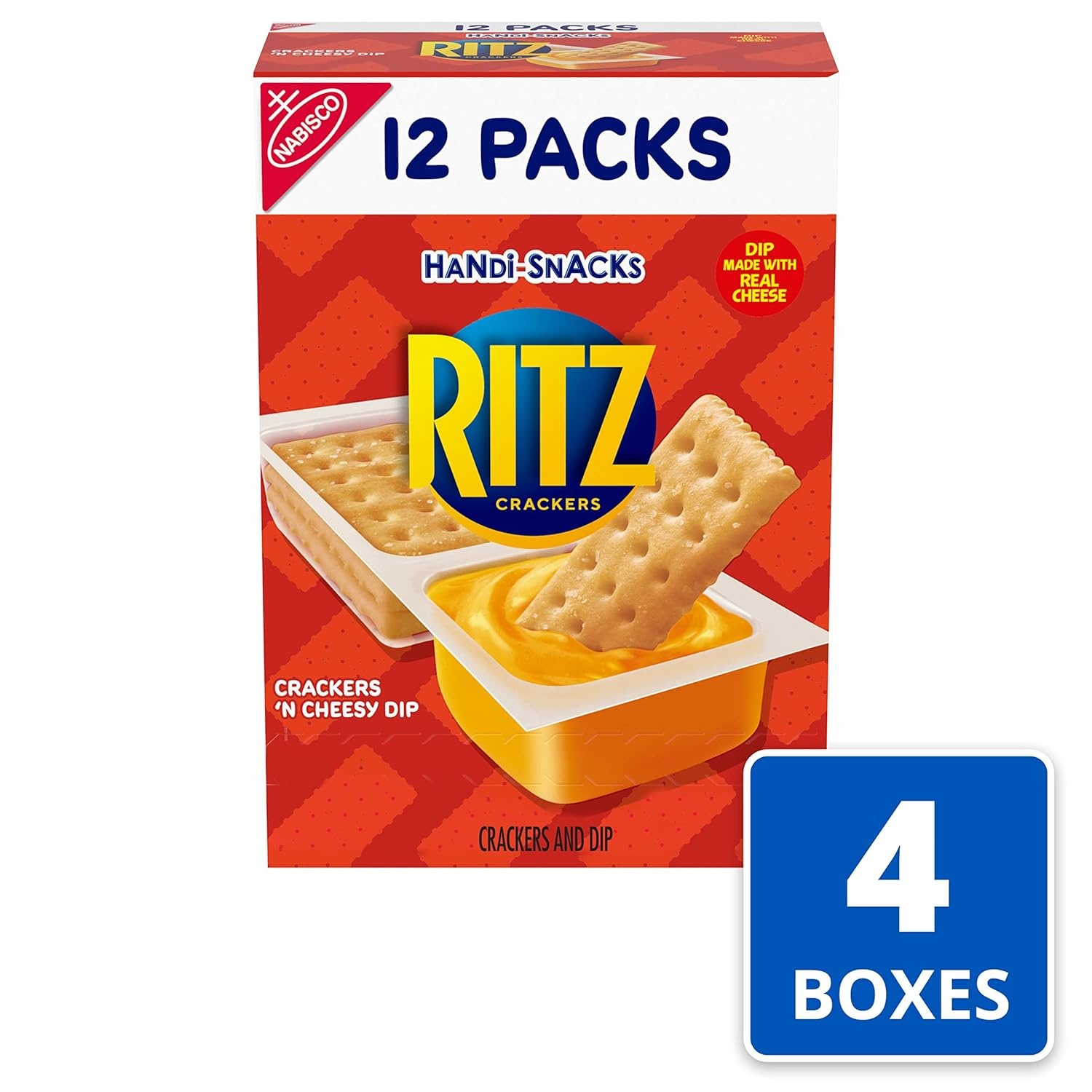 image:imageRITZ Original Crackers Snacks for Kids and Adults Bulk Lunch Snacks 6 103 oz BoxesCheese