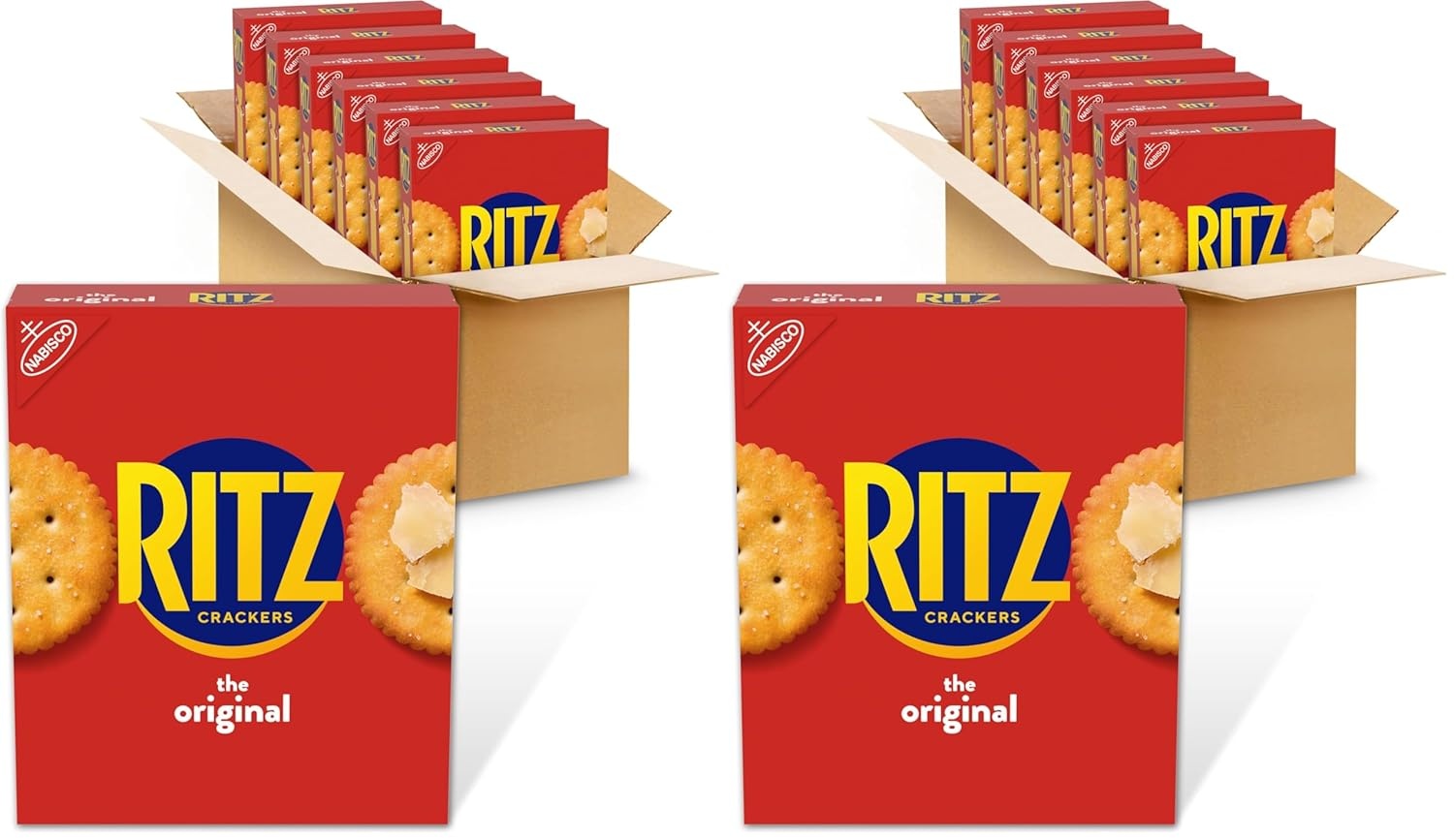 image:imageRITZ Original Crackers Snacks for Kids and Adults Bulk Lunch Snacks 6 103 oz BoxesFlavour