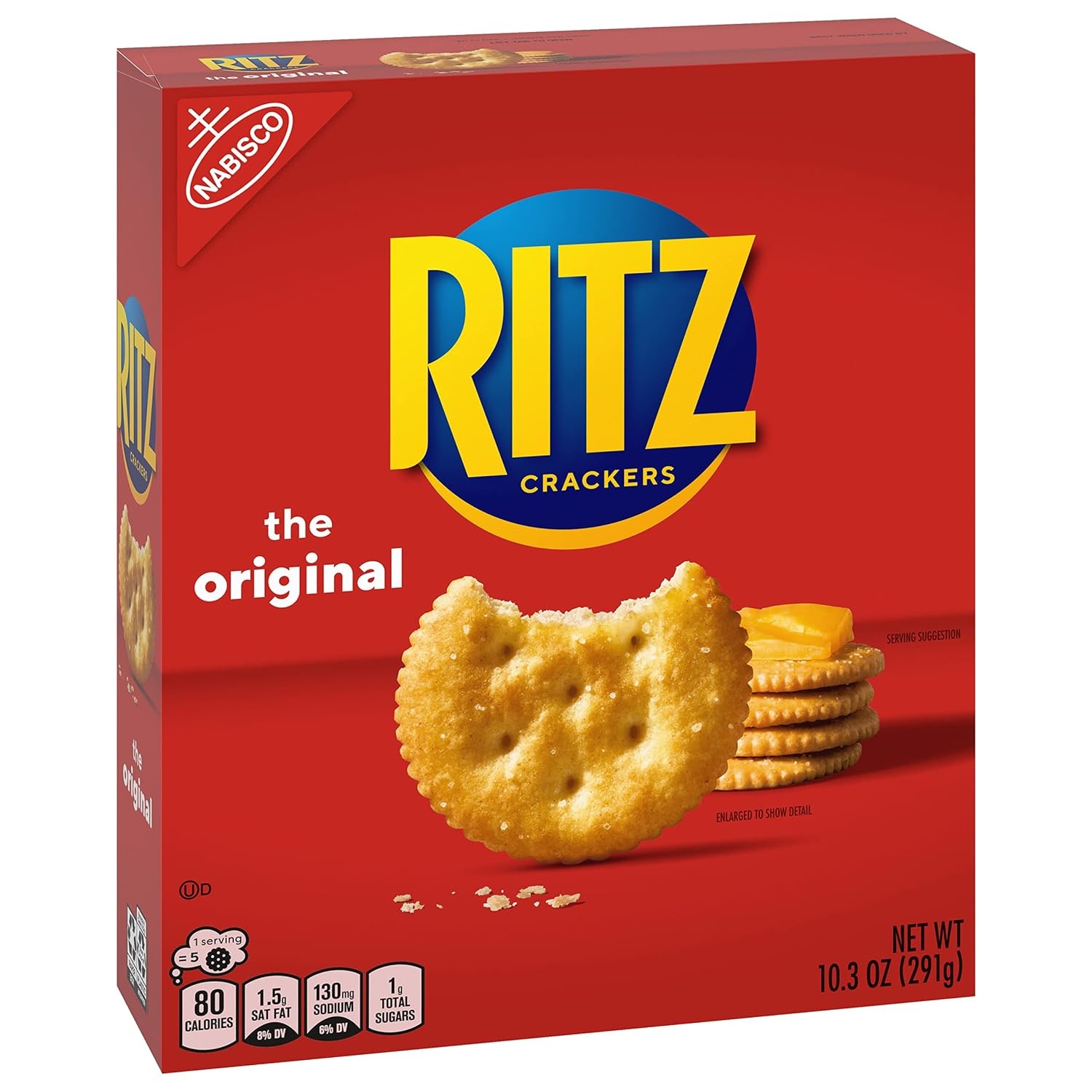 image:imageRITZ Original Crackers Snacks for Kids and Adults Bulk Lunch Snacks 6 103 oz BoxesFlavour