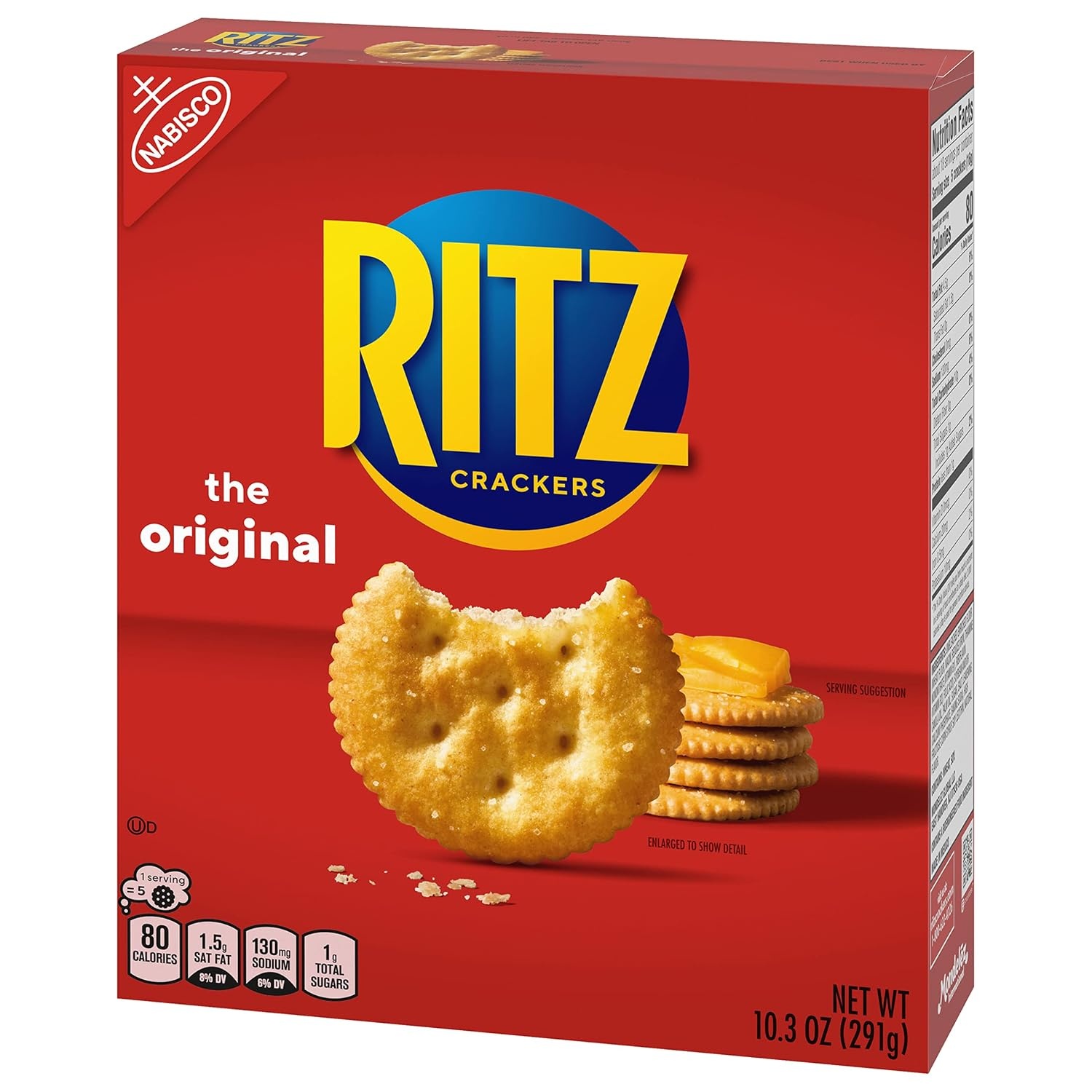 image:imageRITZ Original Crackers Snacks for Kids and Adults Bulk Lunch Snacks 6 103 oz BoxesFlavour