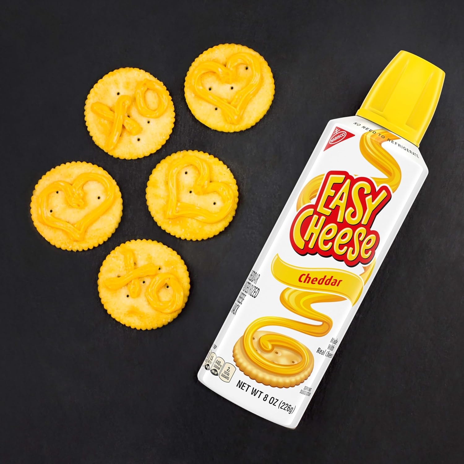 image:imageRITZ Original Crackers and Easy Cheese Cheddar Snack Variety Pack 1 Family Size Box amp 2 Cans