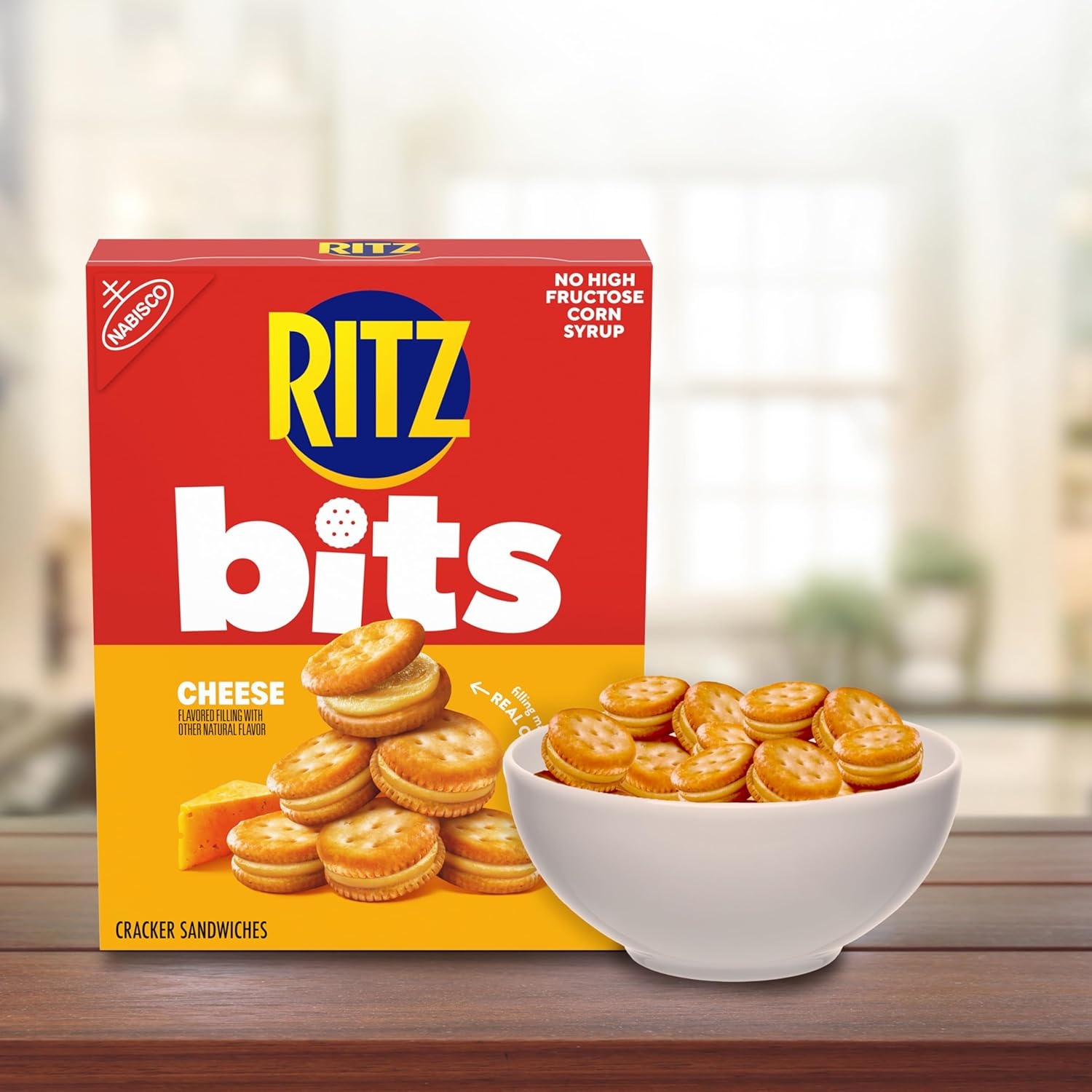 image:imageRITZ Peanut Butter Sandwich Crackers Lunch Snacks 48 Snack Packs 6 Boxes 6 Crackers Per PackCheese